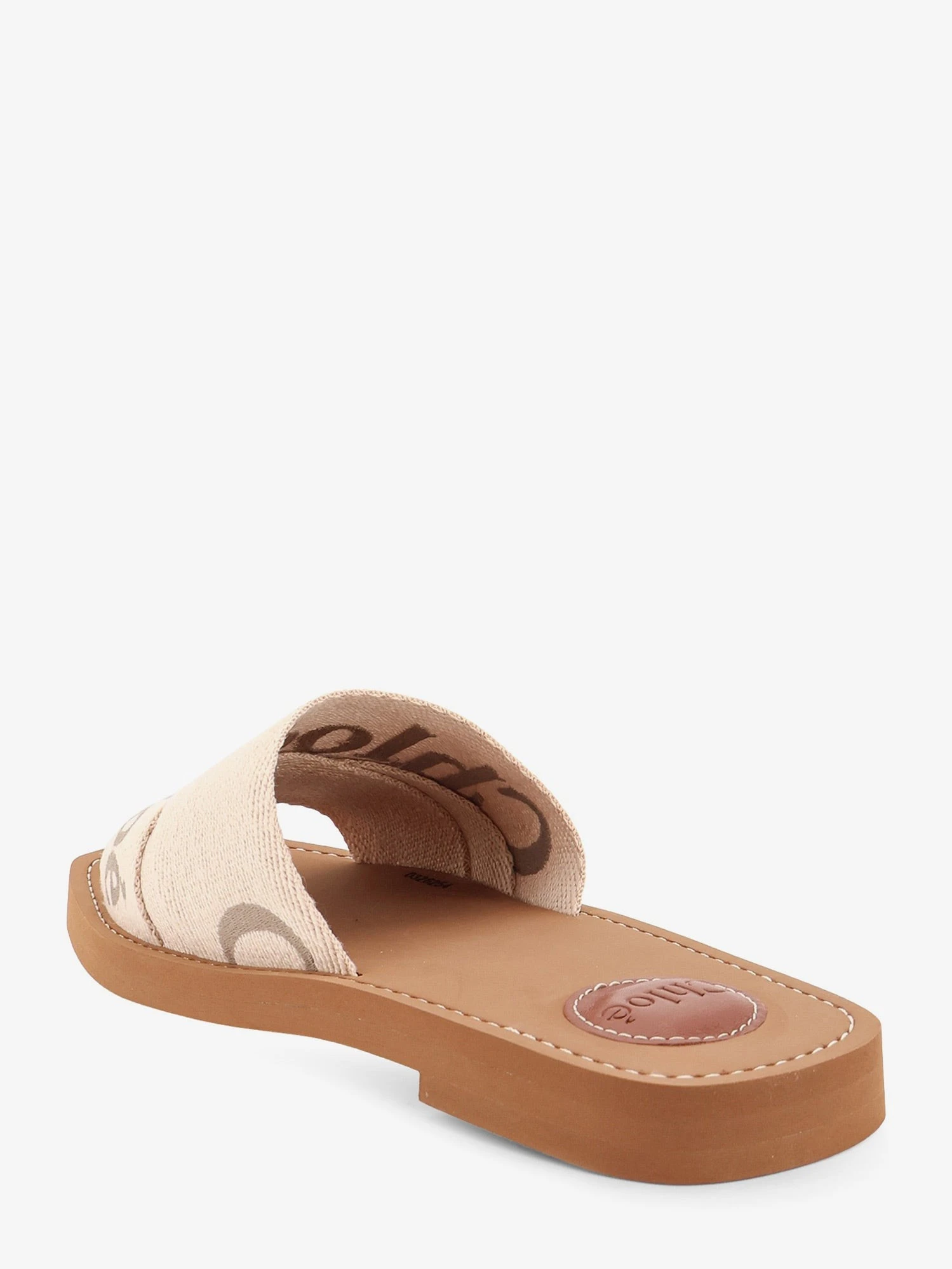 Woody linen sandals