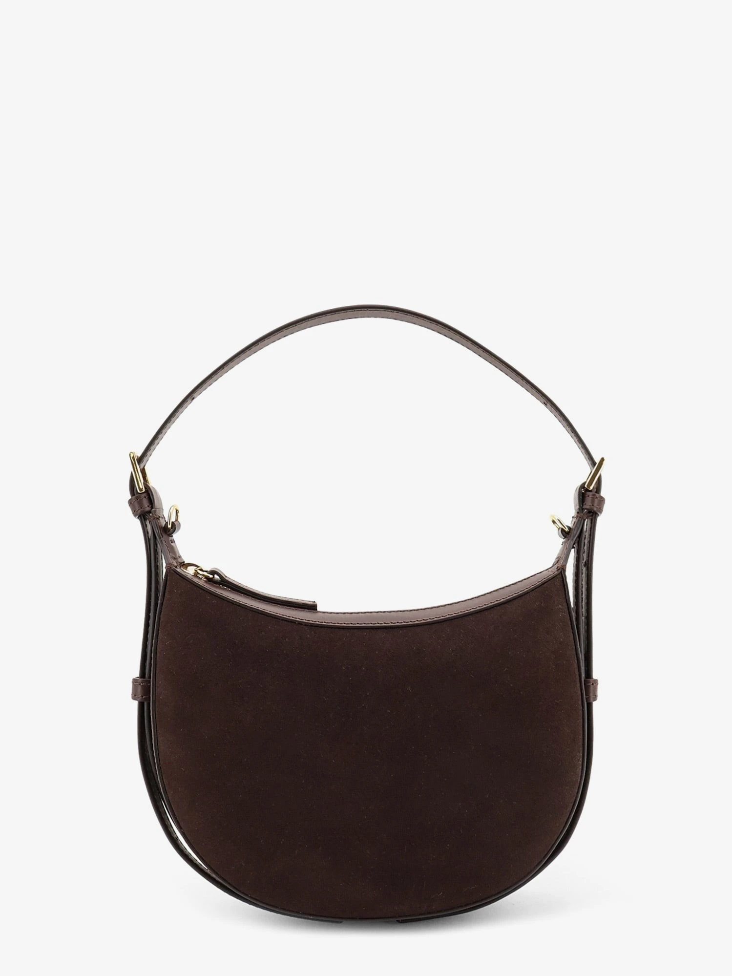 Silea suede shoulder bag