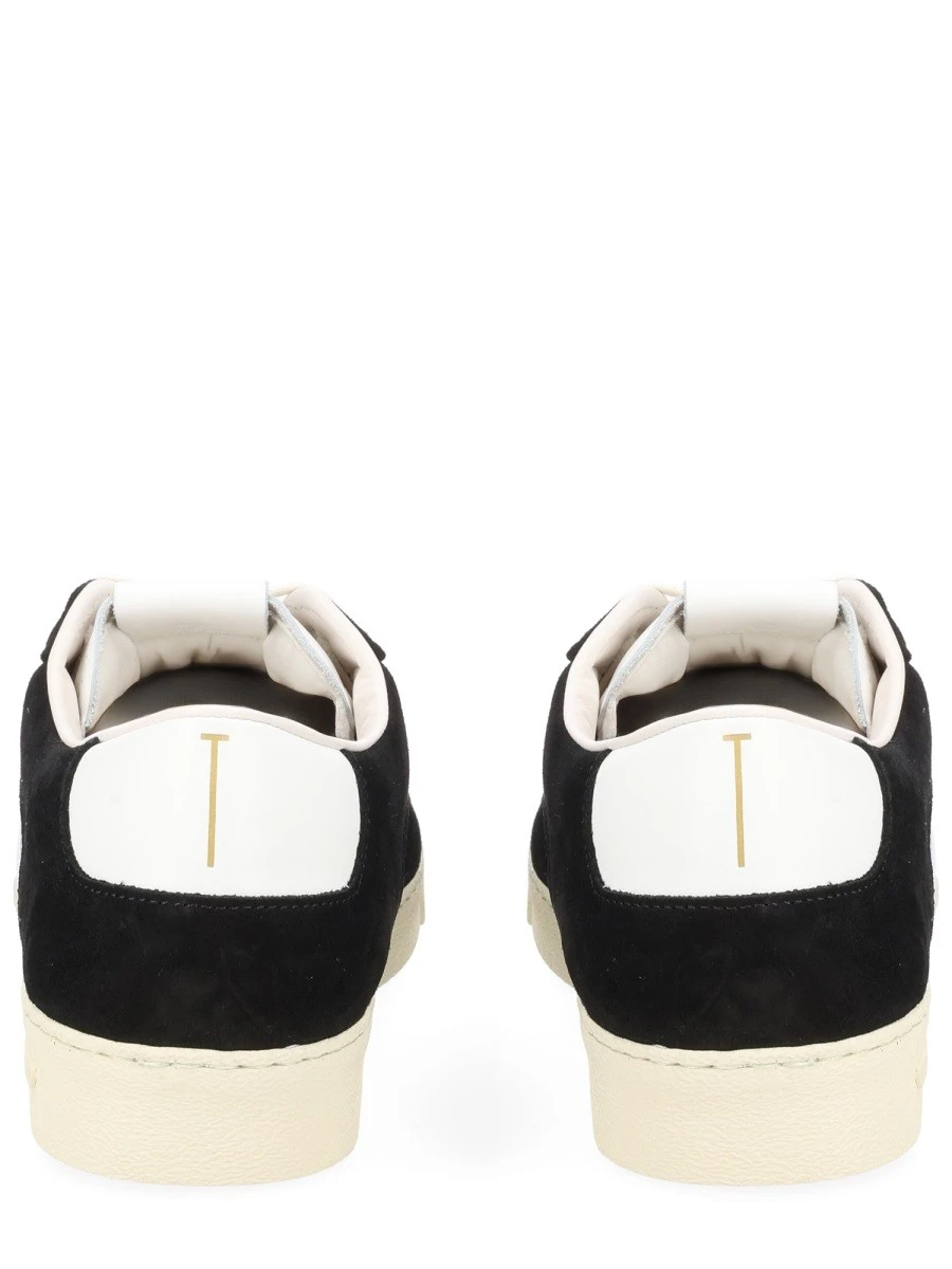 Aline canvas clutch bag with front logo.webp