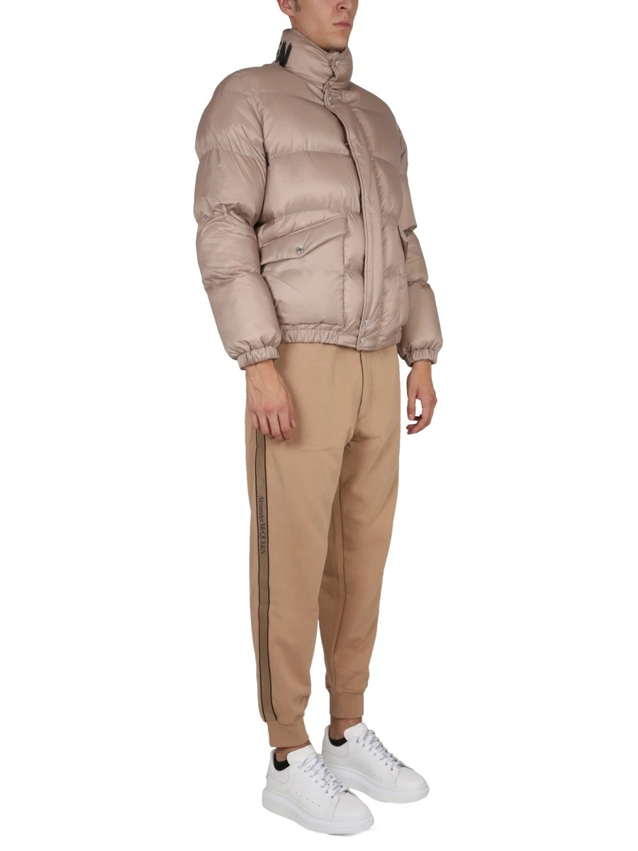 GRAFFITI LOGO PRINT DOWN JACKET.webp