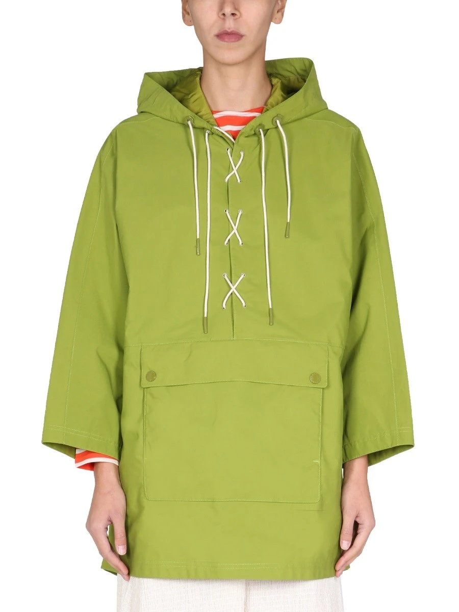 BARBOUR BY ALEXACHUNG "TONAL PIP" PARKA.webp