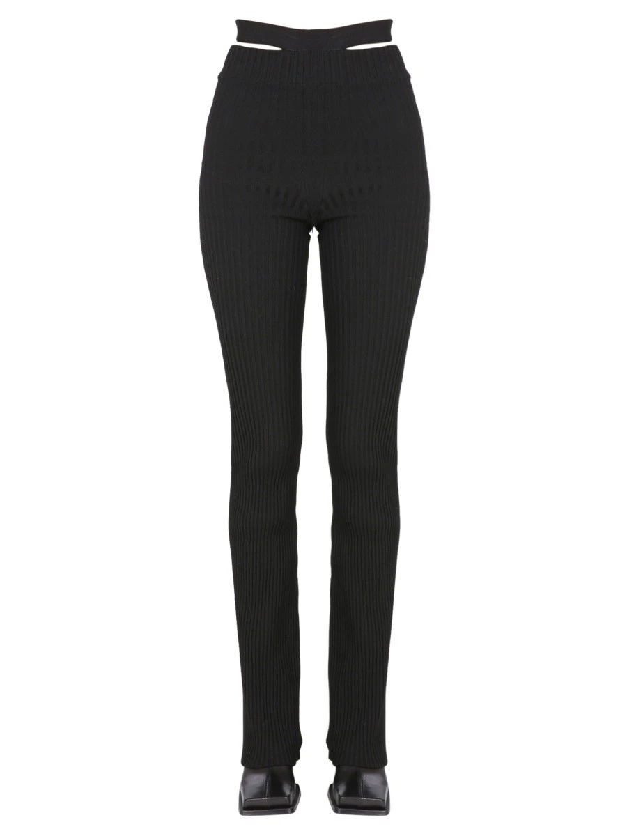 RIBBED TROUSERS WITH CUT OUT BELT.webp