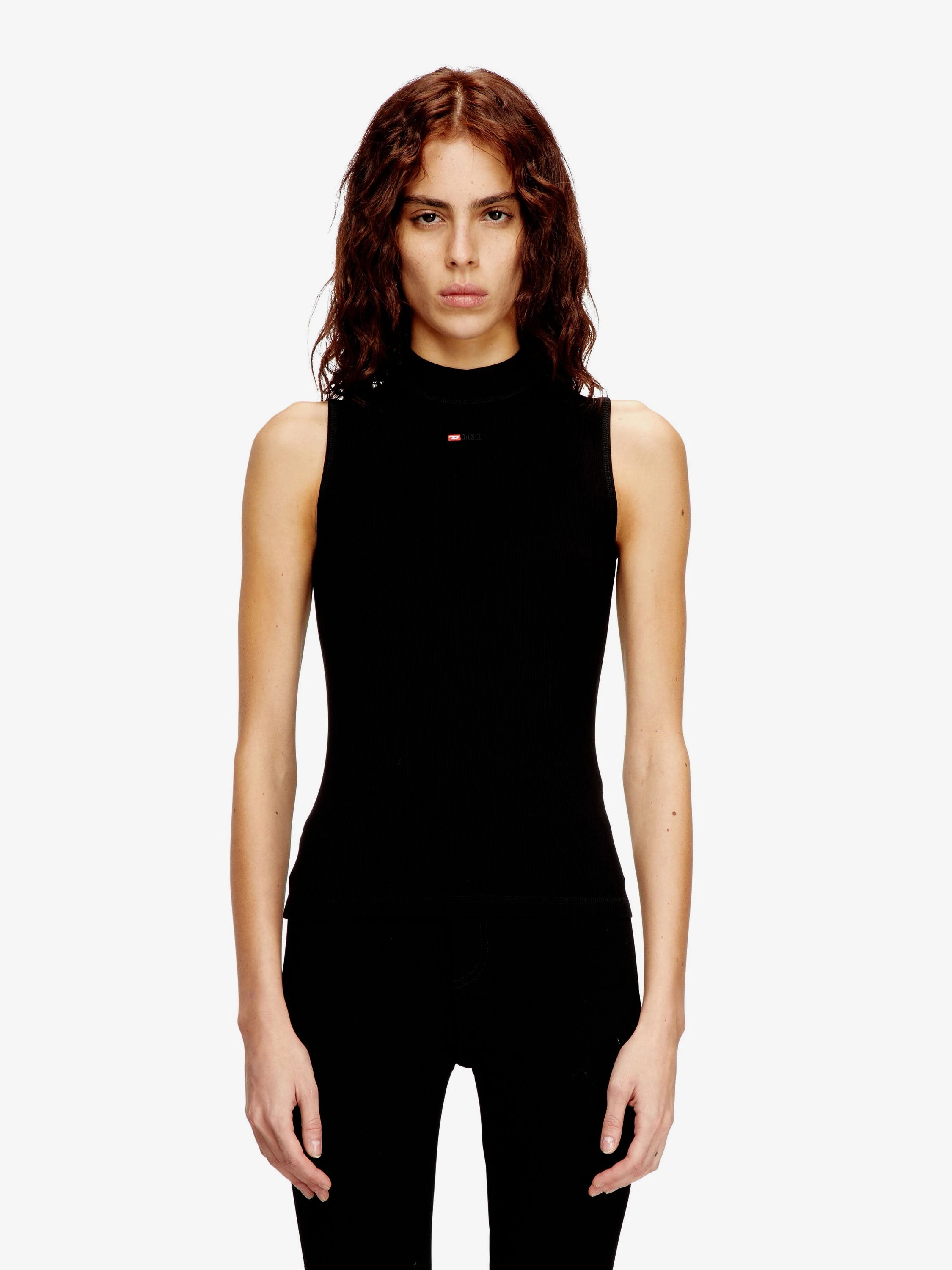 T-MOKKY-SL-MICRODIV tank top in stretch viscose.webp