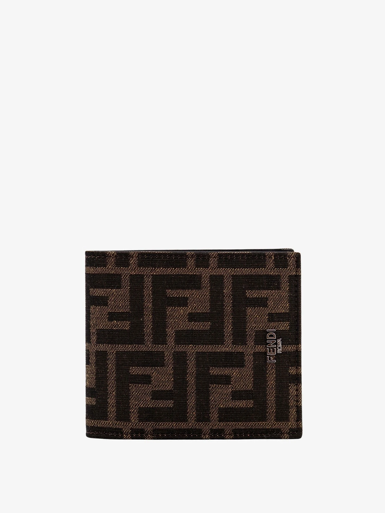 Bifold wallet in FF jacquard fabric.webp