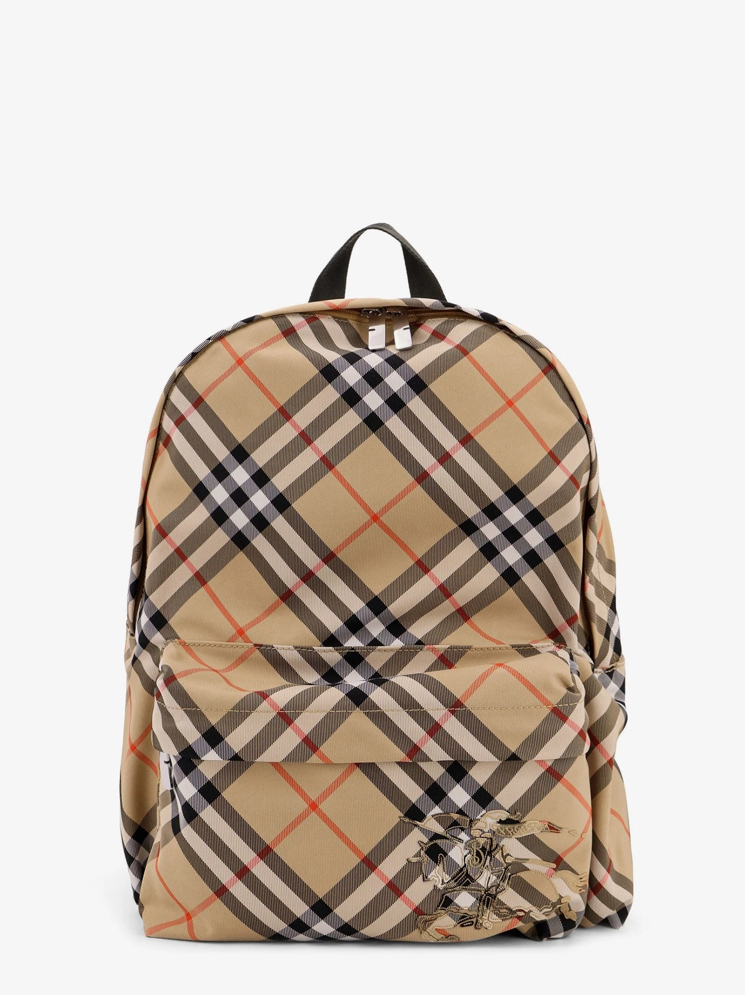 Essential backpack with Check pattern.webp