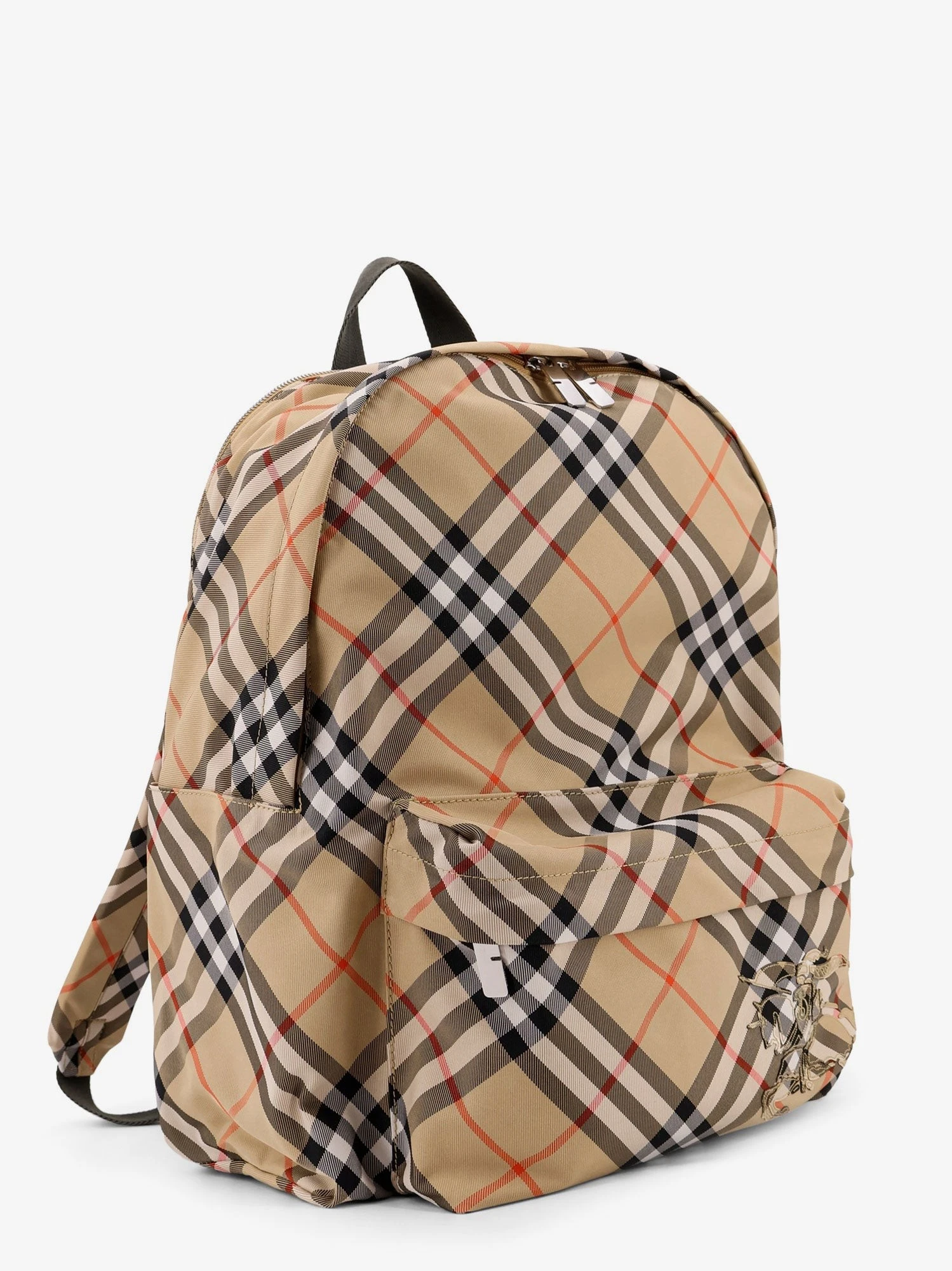 Essential backpack with Check pattern.webp