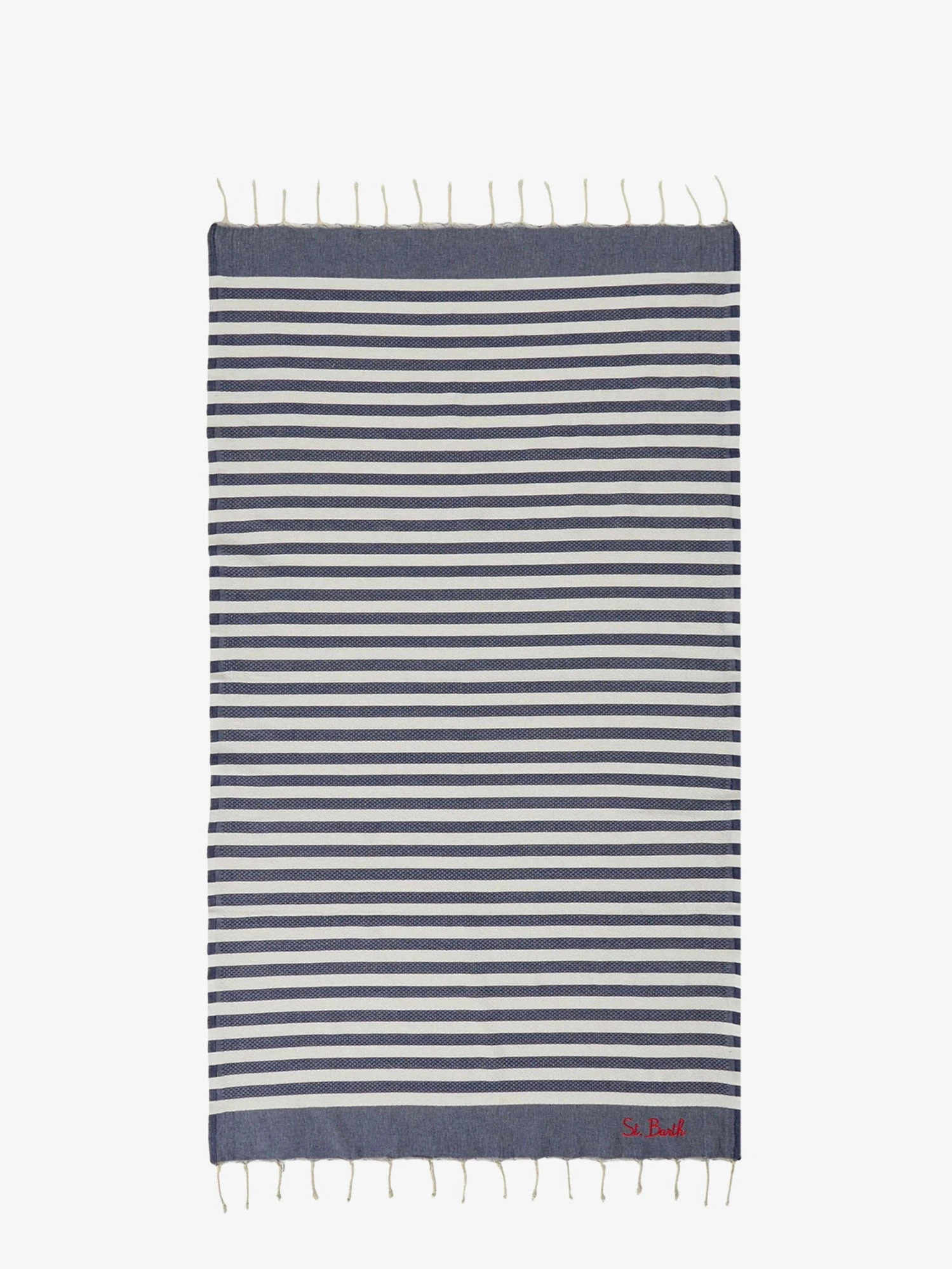 Striped cotton beach towel.webp