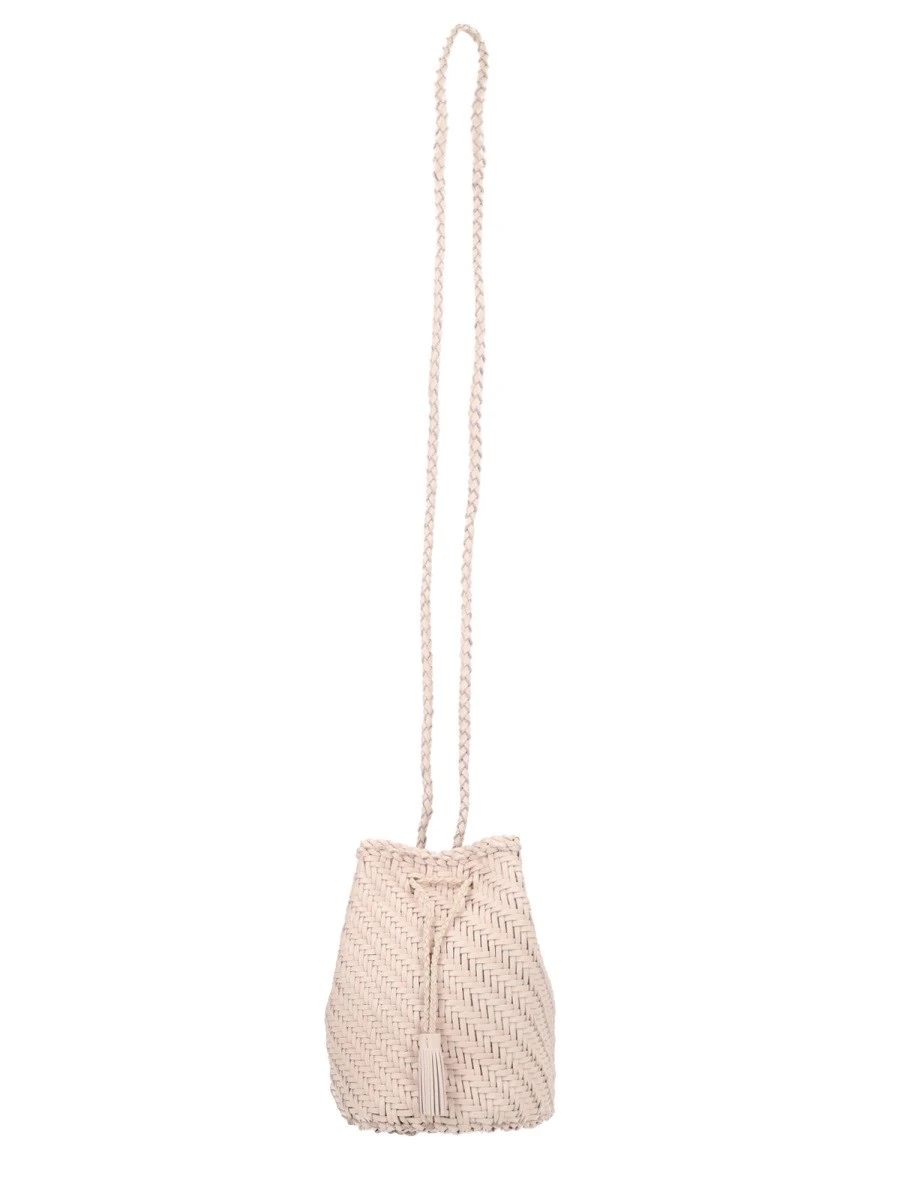 BORSA "POMPOM DOUBLE JUMP TAN".webp