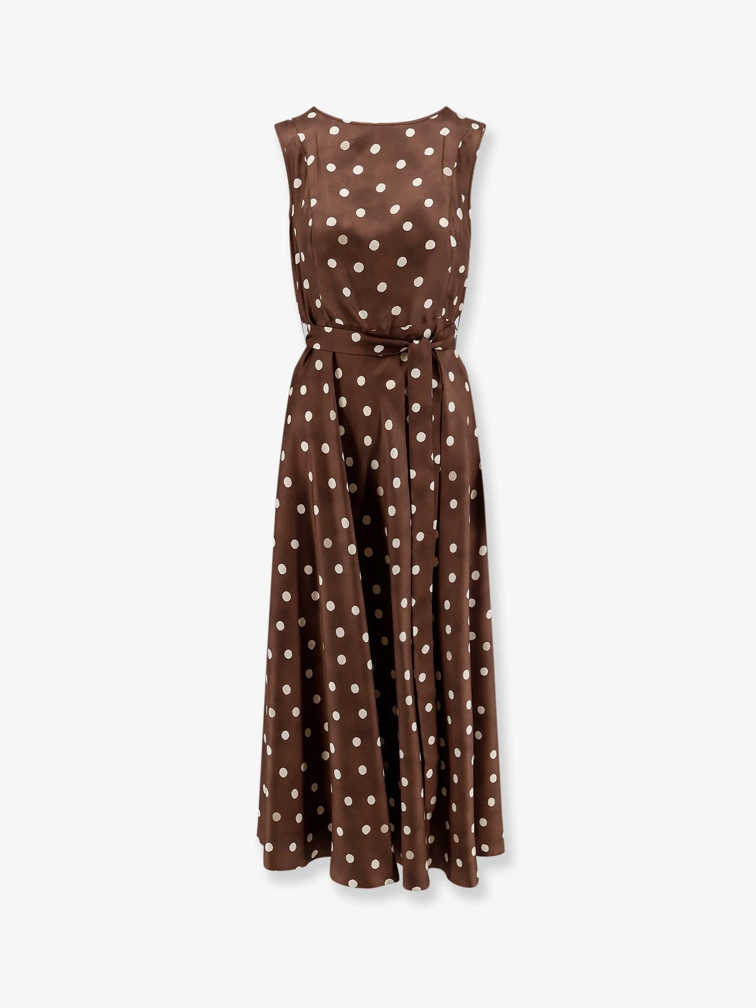 Smmmartina polka-dots silk long dress.webp