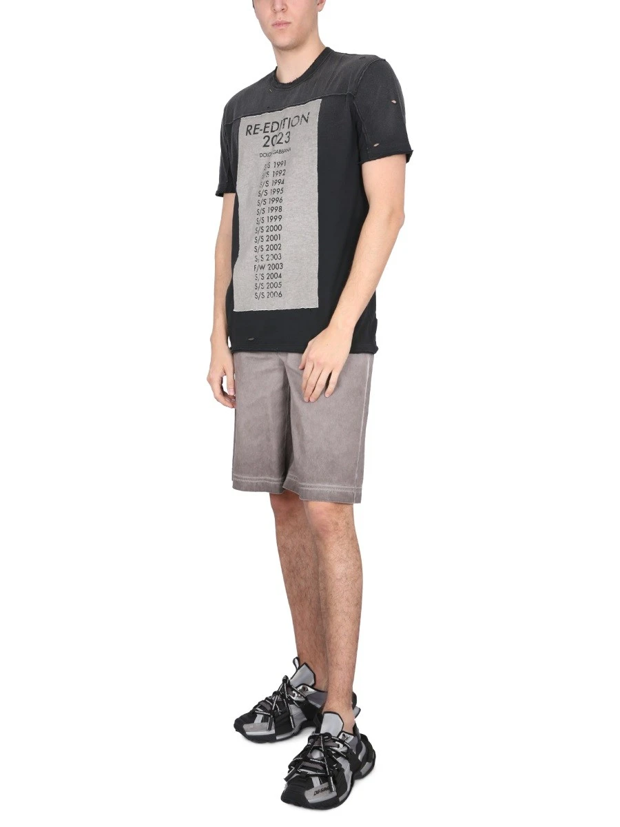 BERMUDA SHORTS WITH LOGO PLAQUE.webp