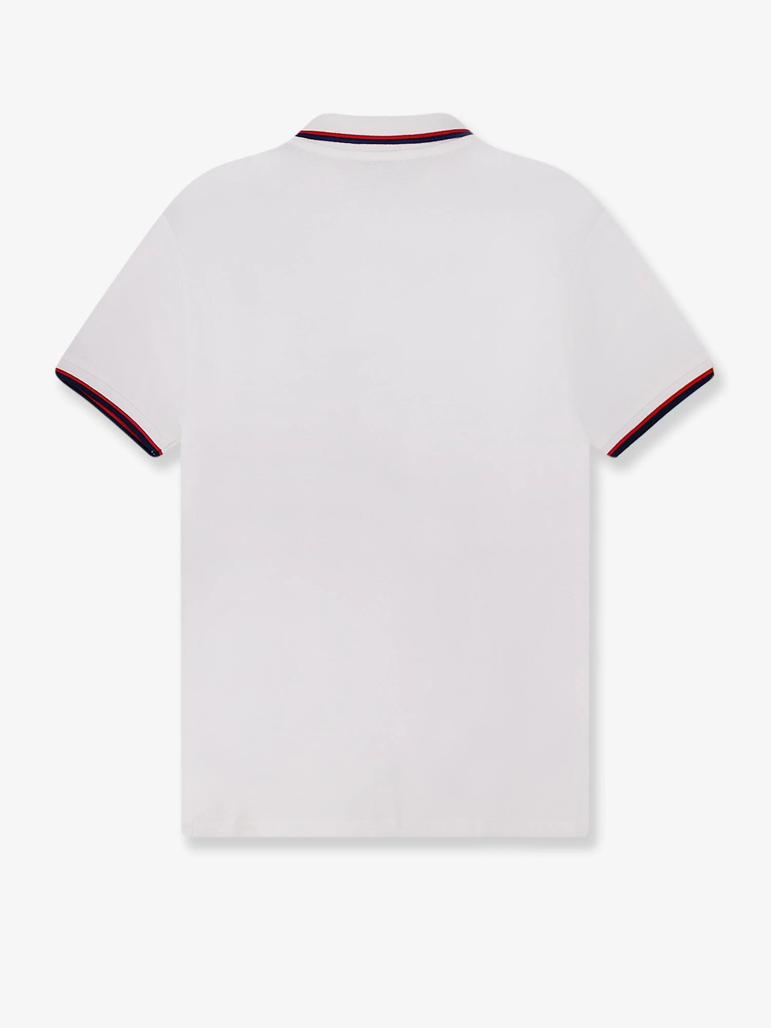 Cotton polo shirt with contrasting profile.webp