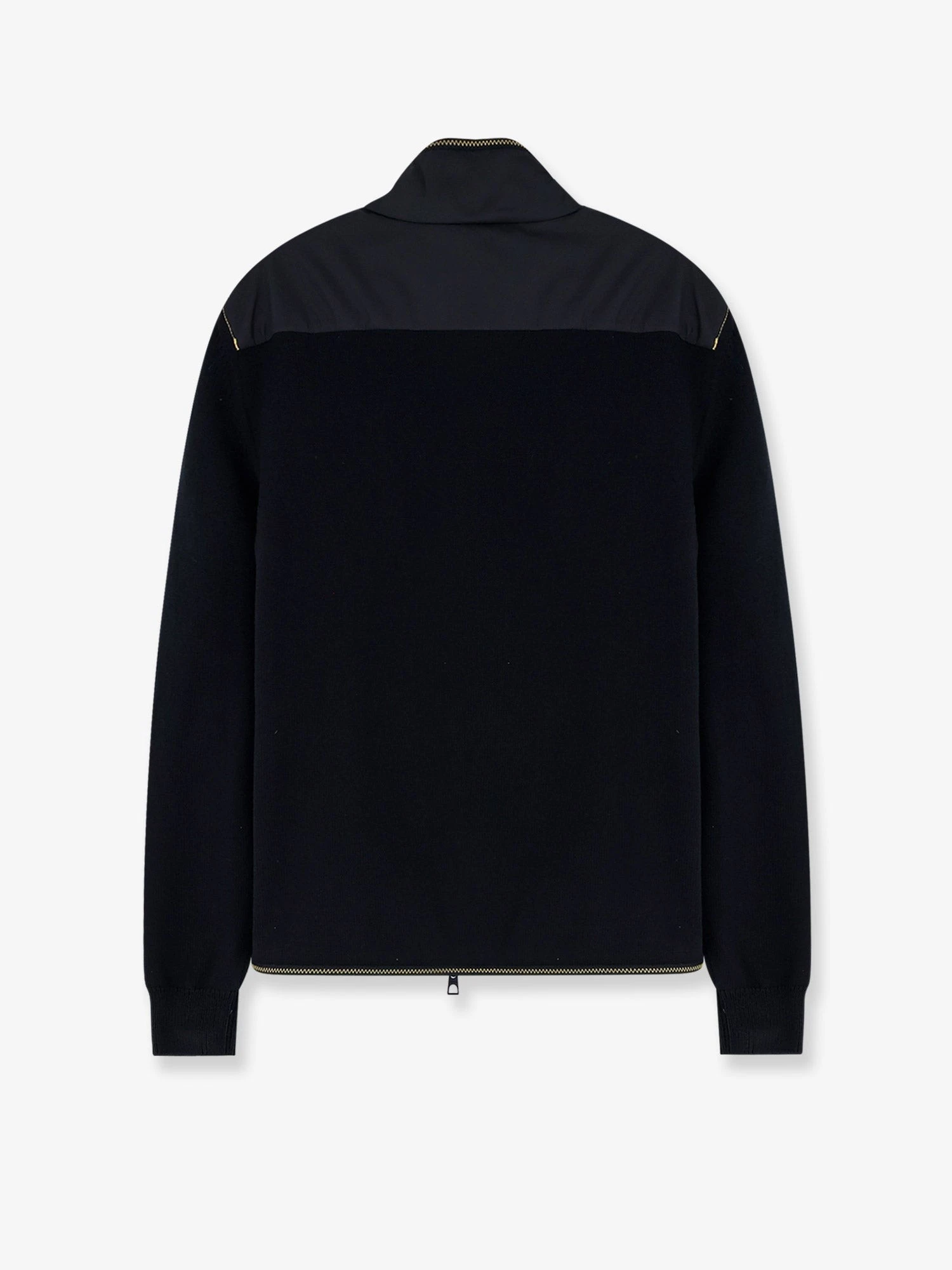 Nylon jacket with cotton inserts.webp