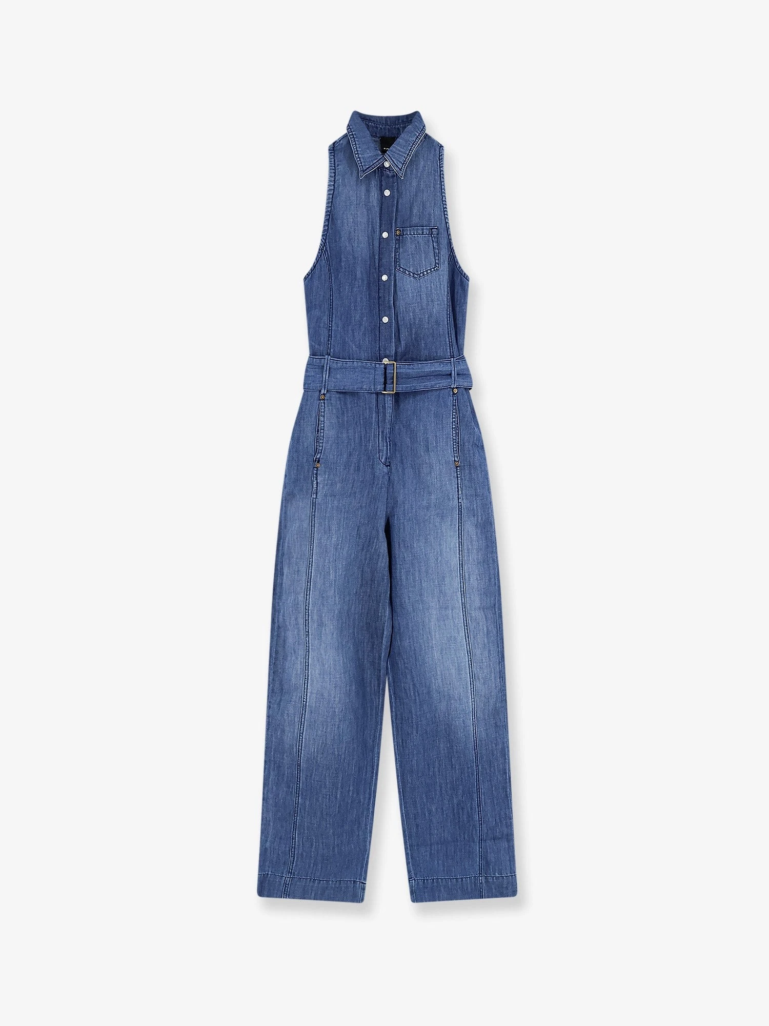 Visione light denim jumpsuit.webp