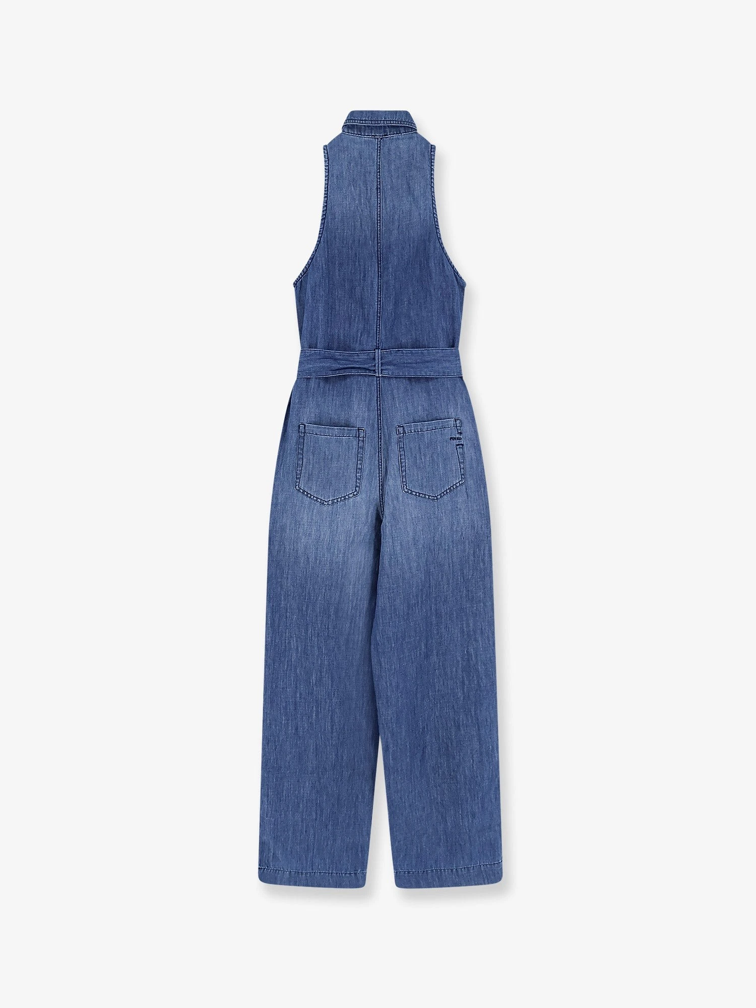 Visione light denim jumpsuit.webp