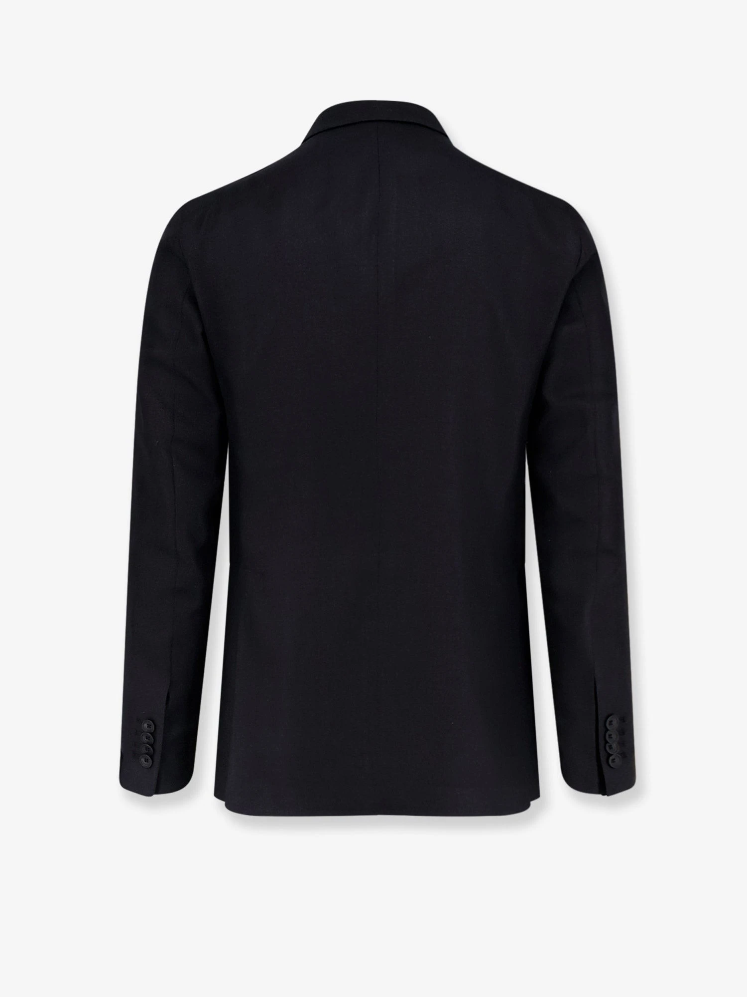 Virgin wool, silk and linen blazer.webp