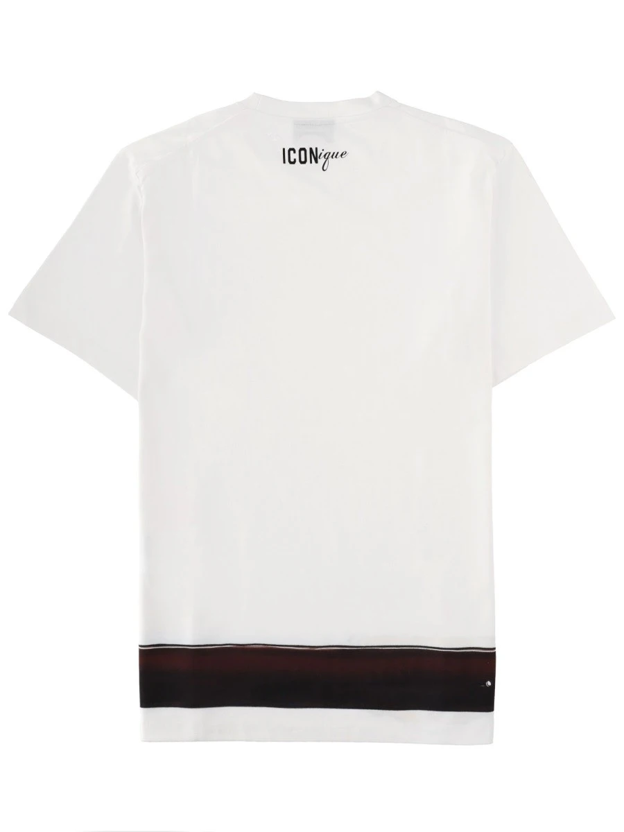 T-SHIRT "ICONIQUE" CON STAMPA.webp