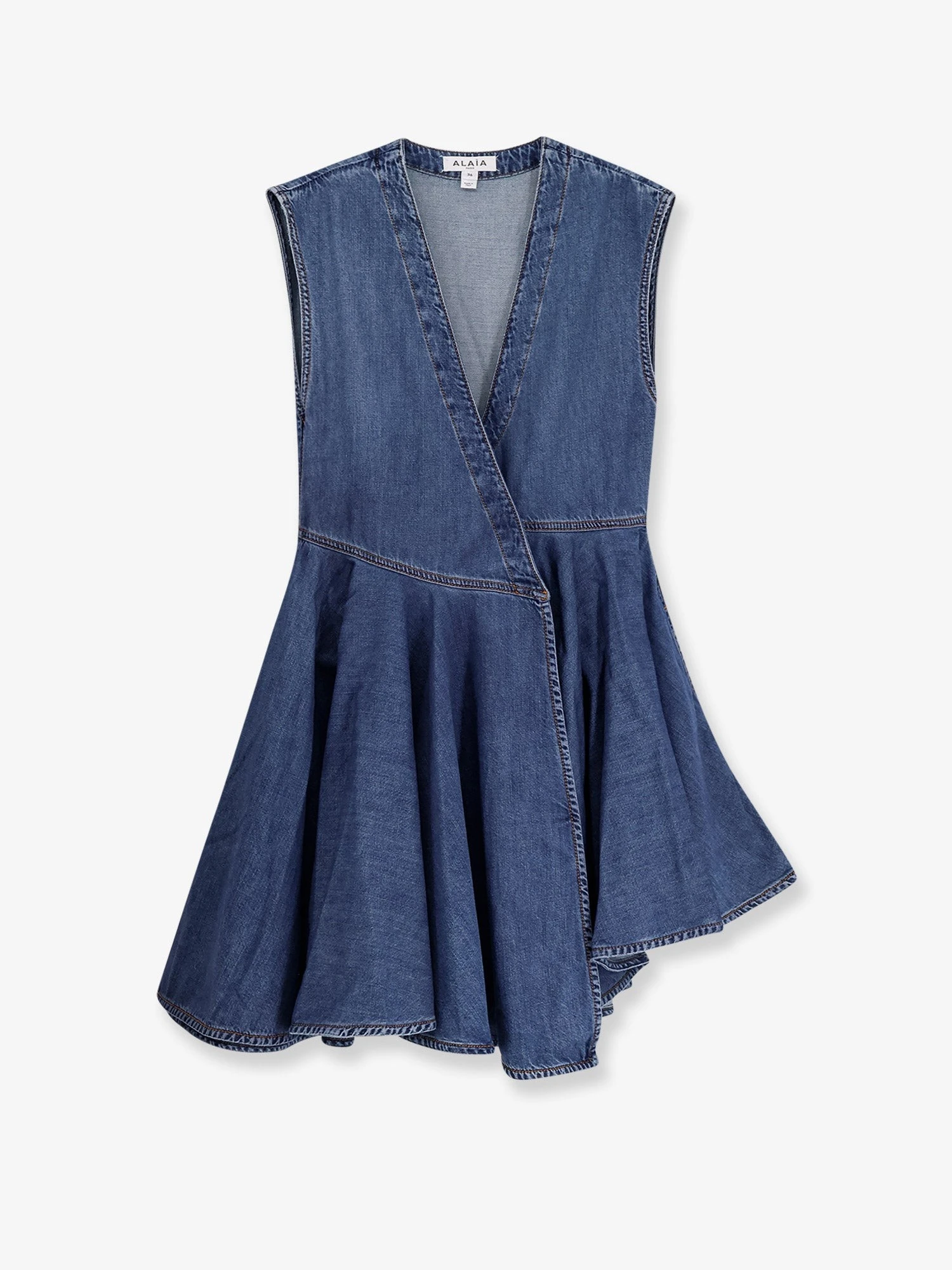 Wrap denim dress.webp