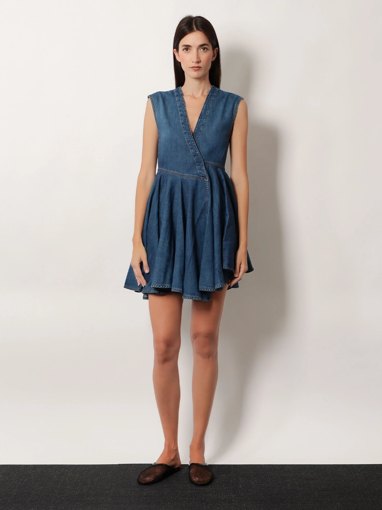 Wrap denim dress.webp
