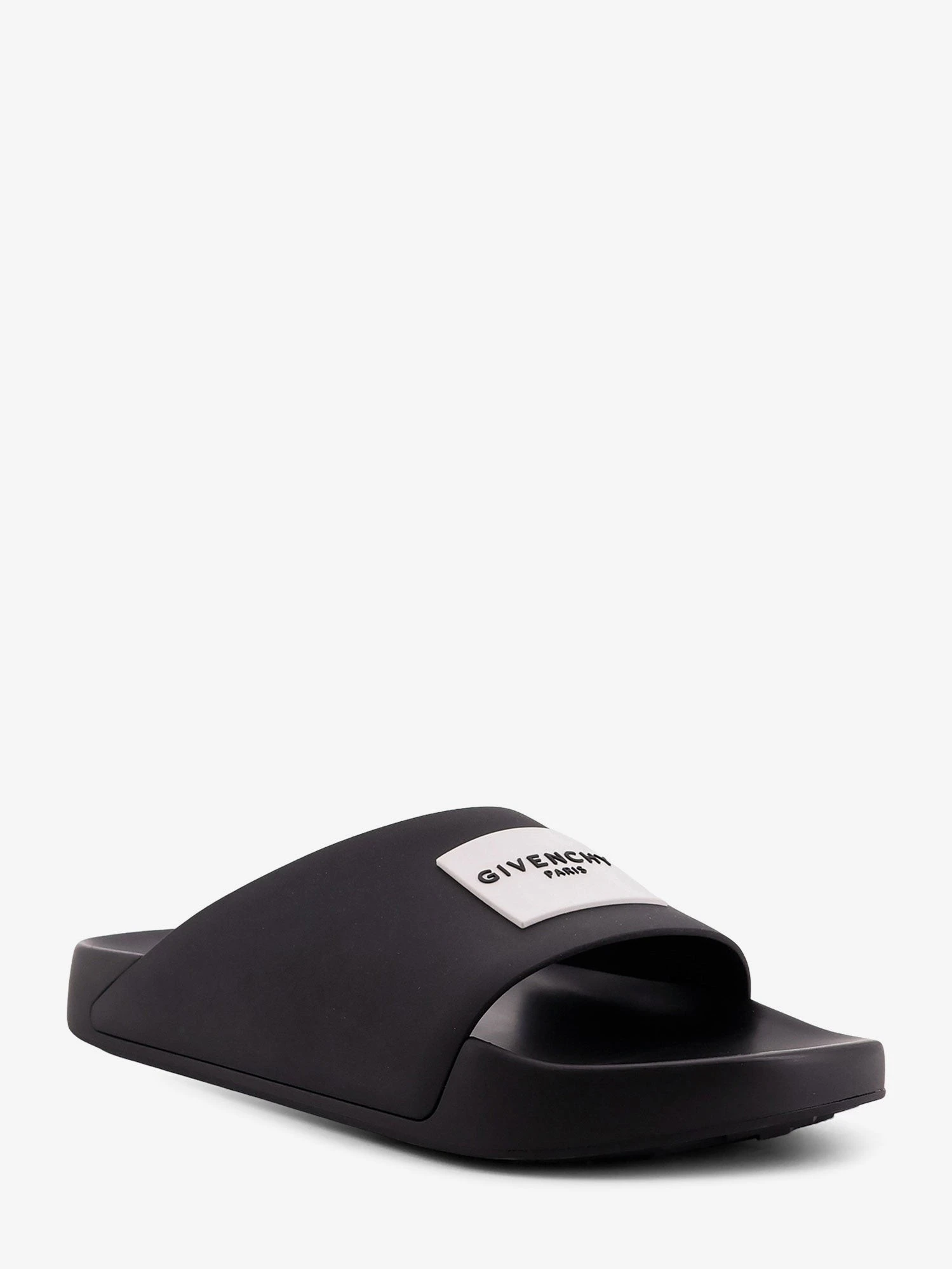 Rubber slide with logo lettering patch.webp