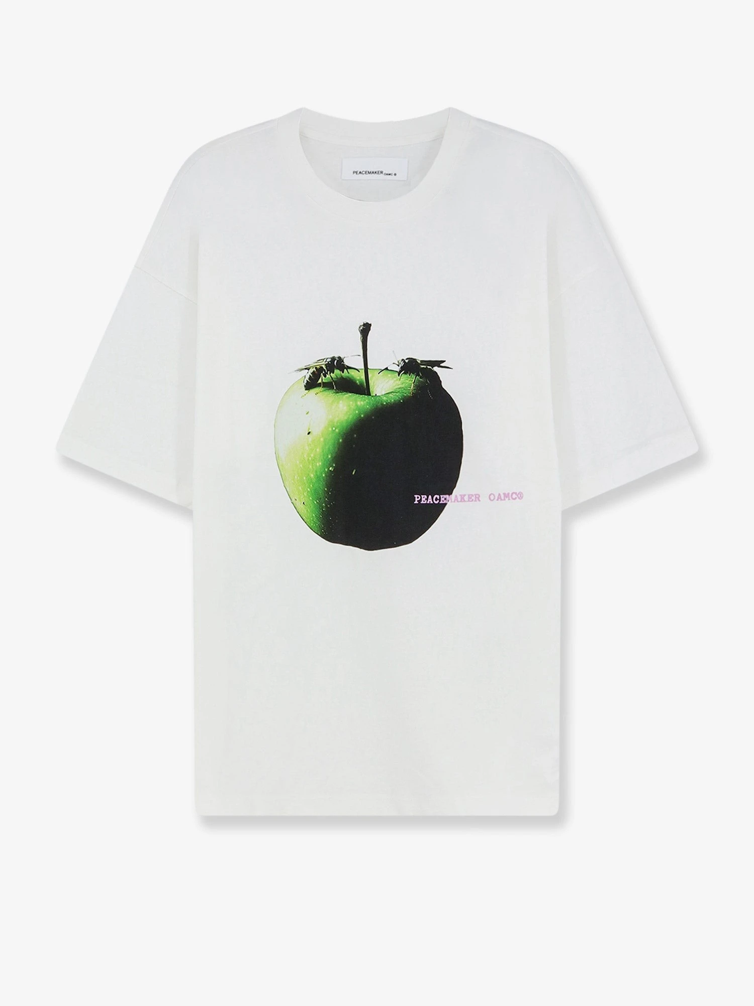 Cotton t-shirt with Apple print.webp