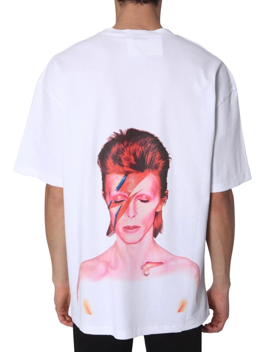 T-SHIRT CON LOGO E STAMPA BOWIE.webp