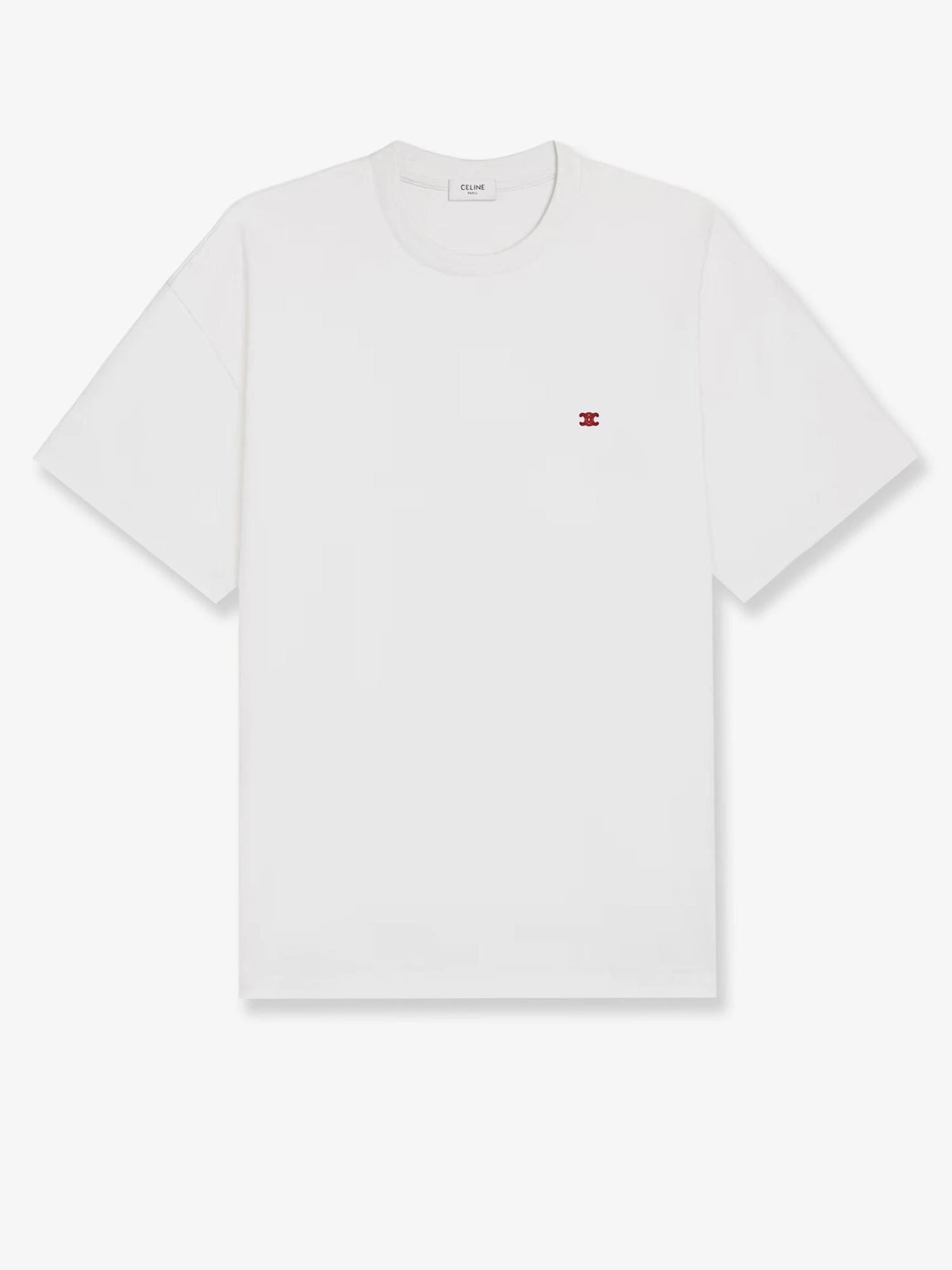 Cotton t-shirt with Logo embroidery.webp