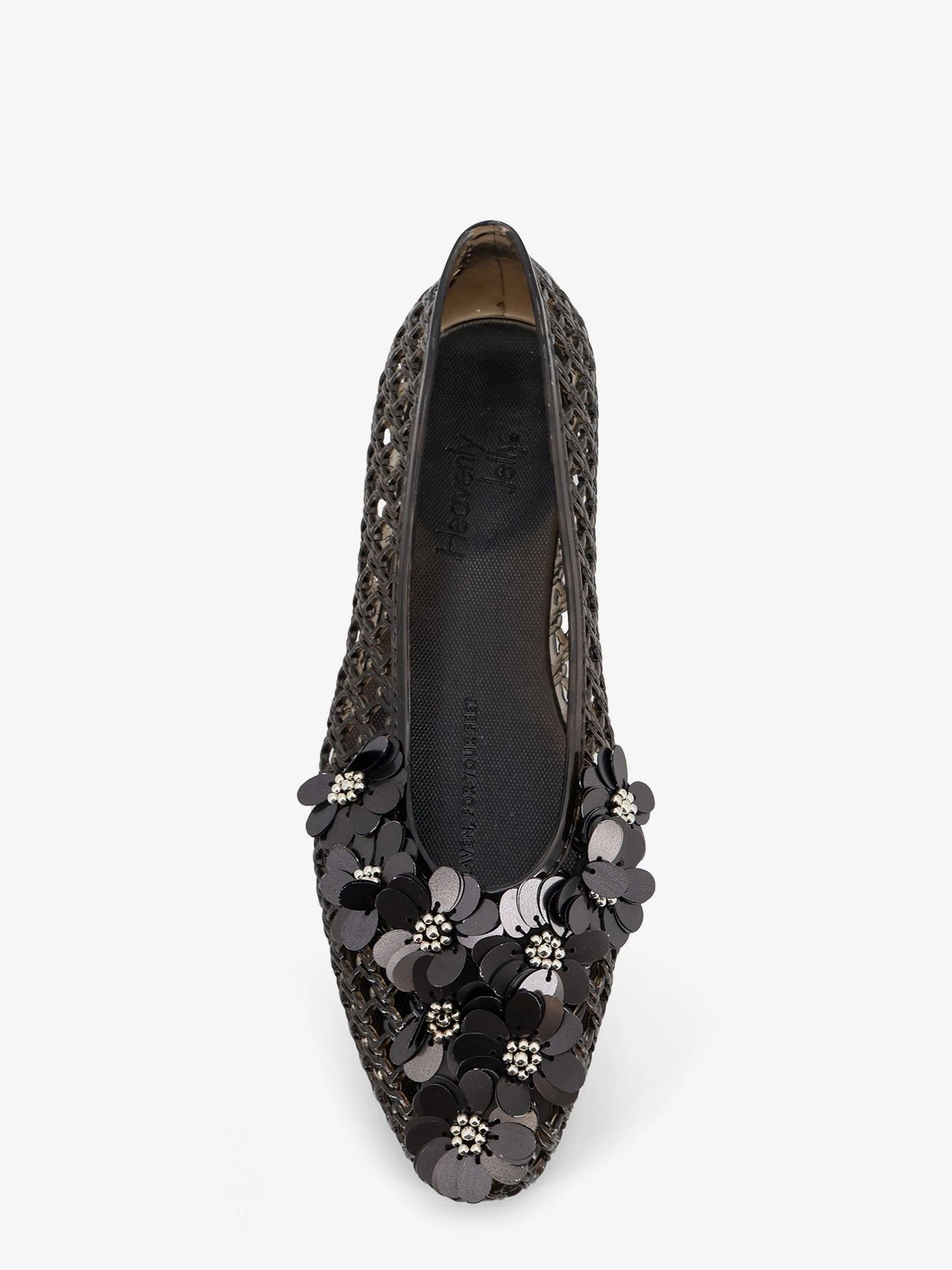 Nova Pvc ballerinas with frontal detail.webp