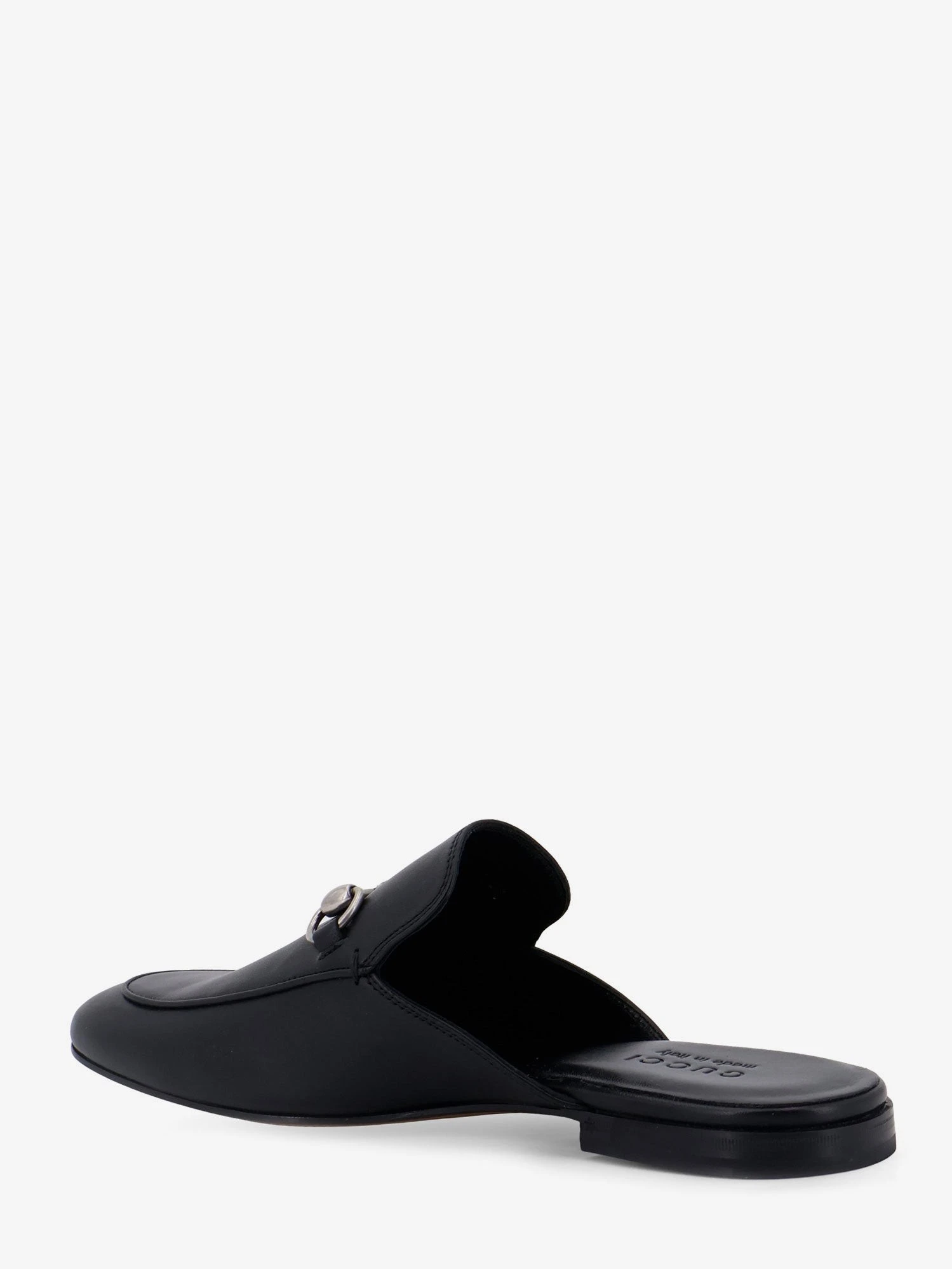 Leather loafers with metal Horsebit.webp