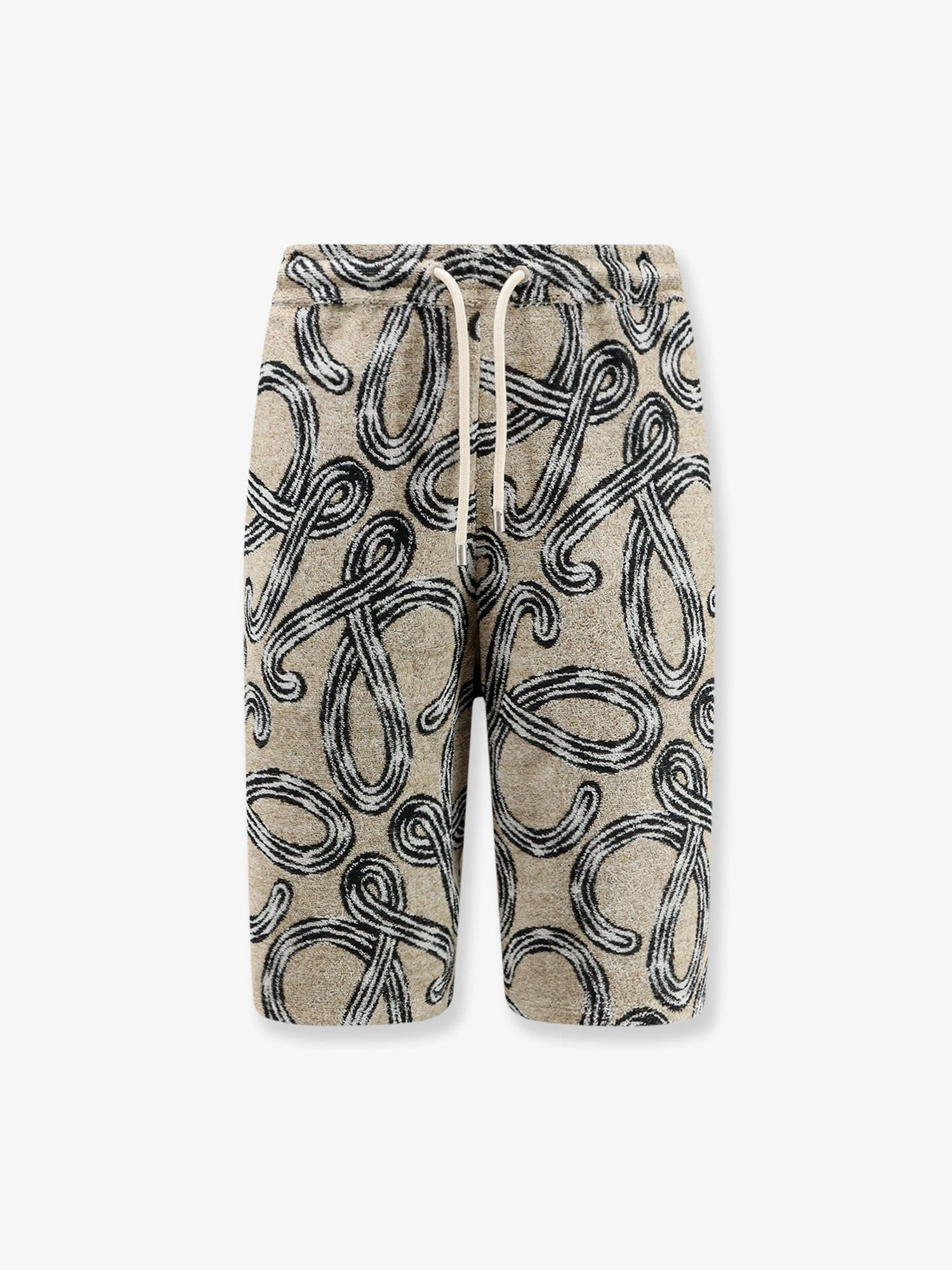 Paula's Ibiza - Terrycloth shorts with iconic print.webp
