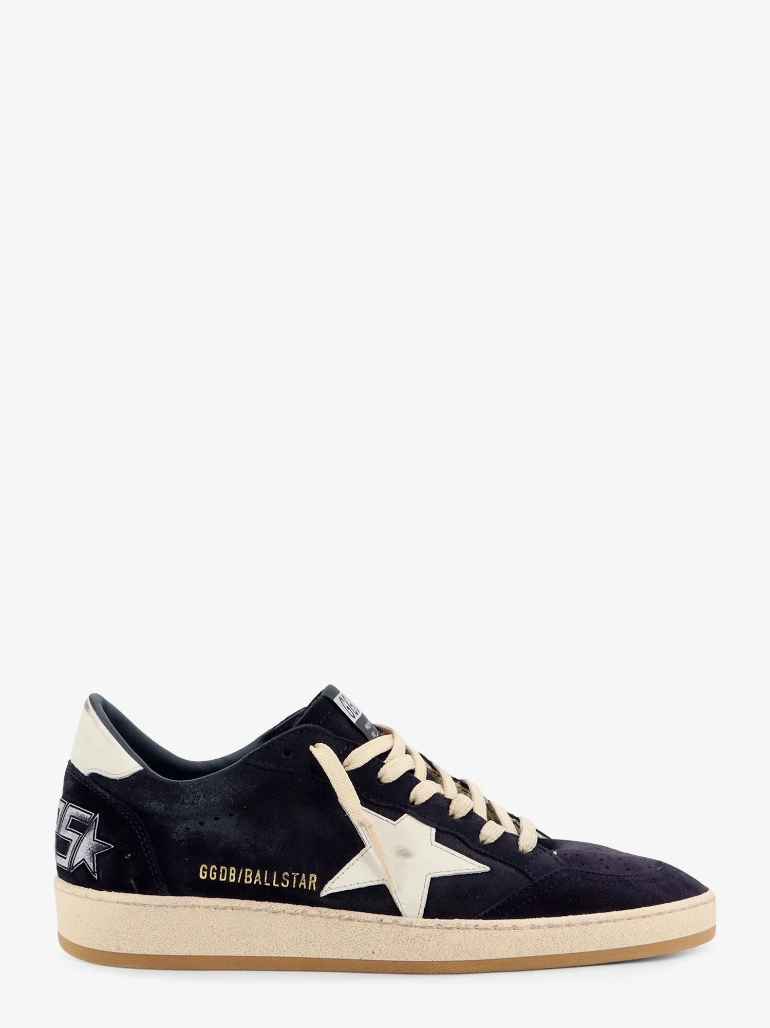 Ballstar suede sneakers with iconic side logo.webp