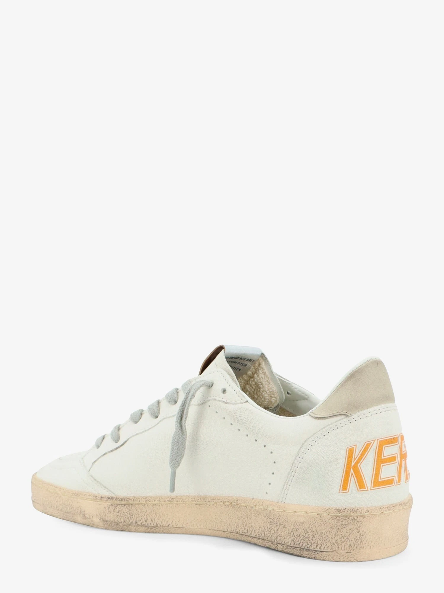 Ballstar leather sneakers with iconic side logo.webp