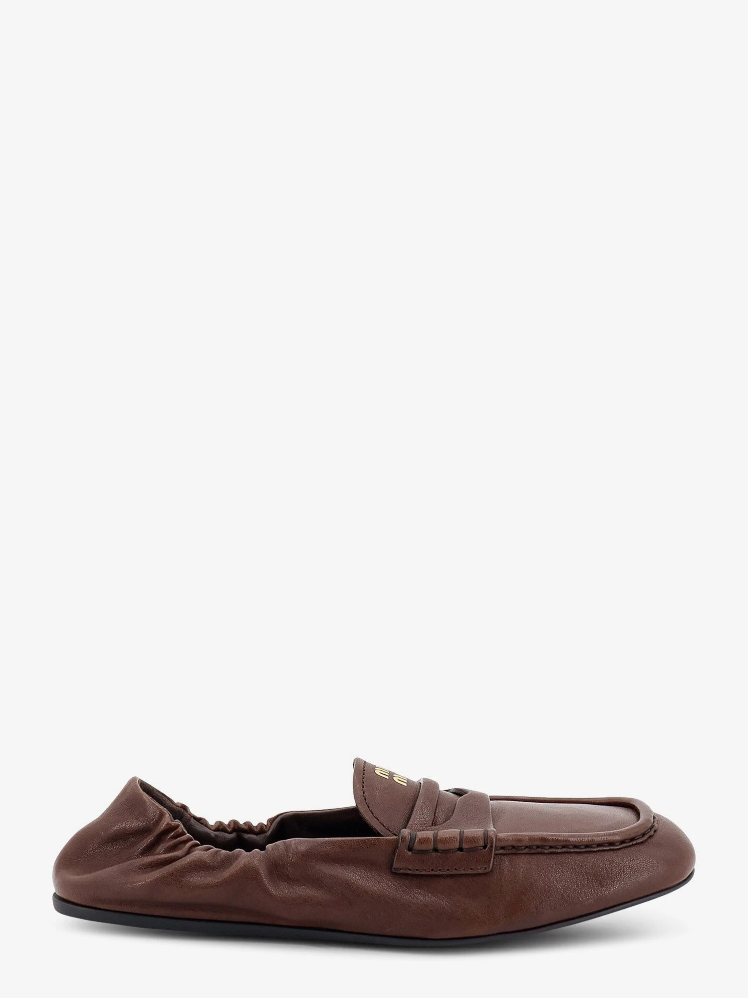 Ruches leather loafers.webp
