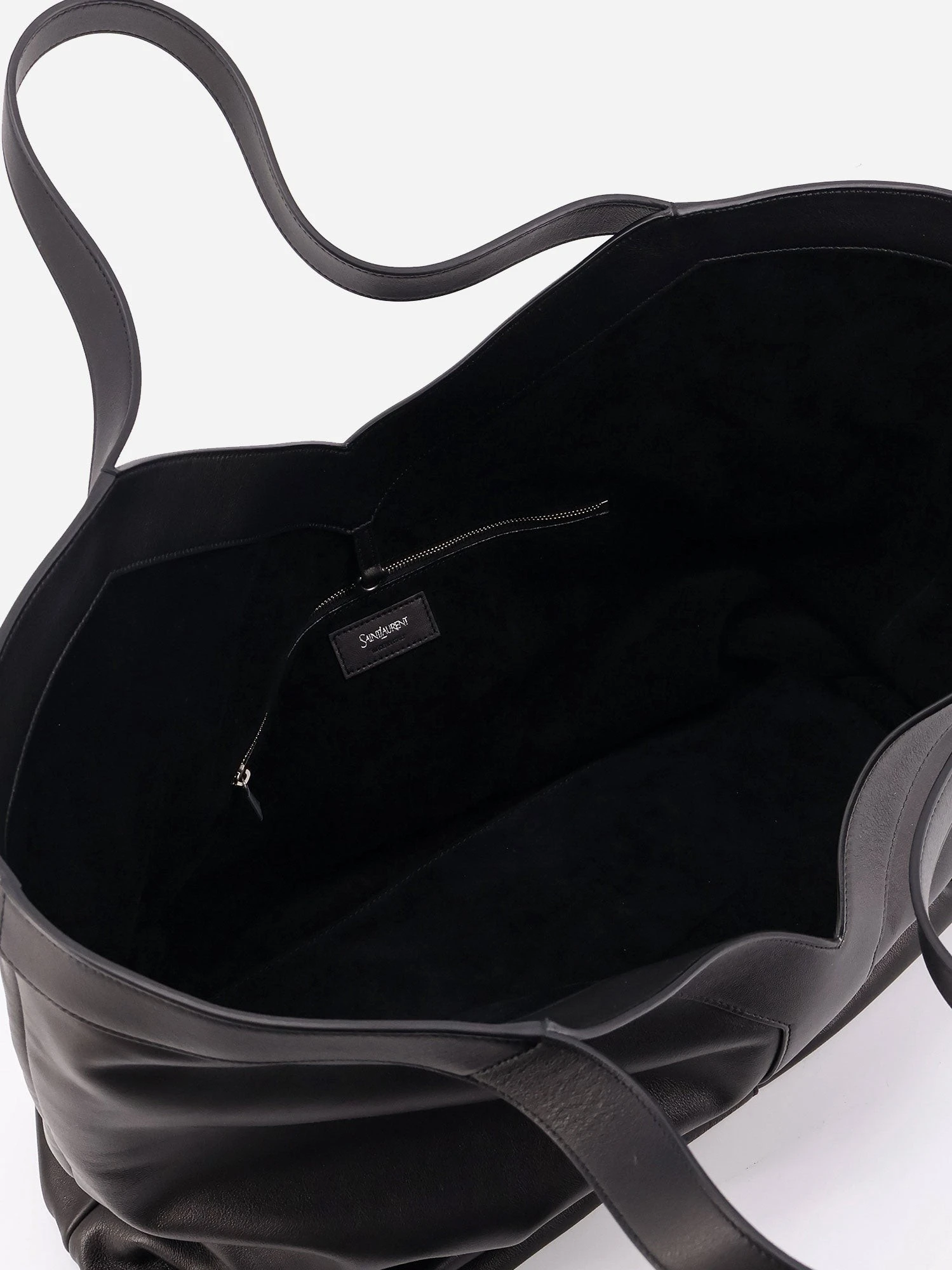 Y Oversize leather tote bag.webp