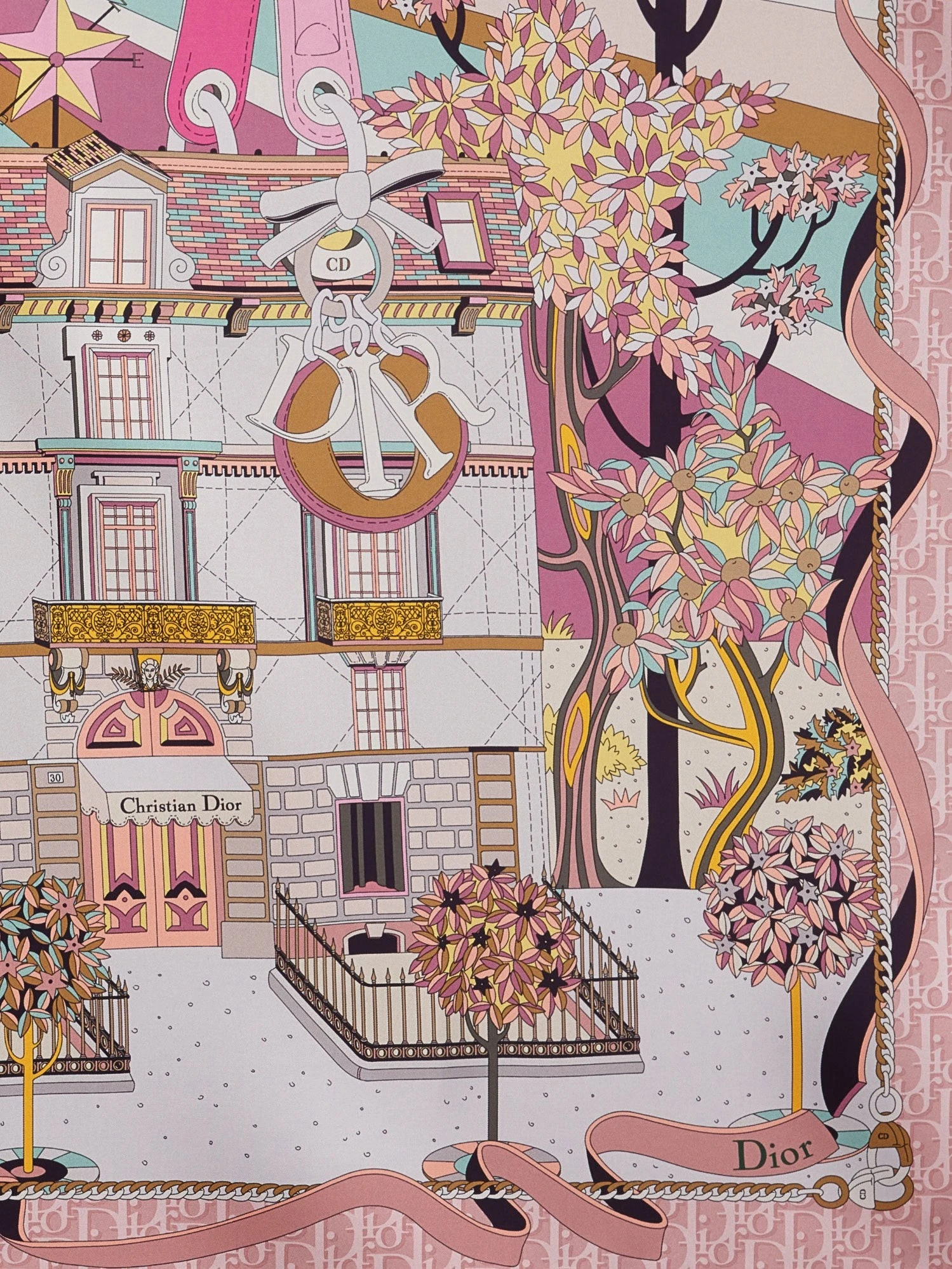 Dior Avenue 90 silk foulard.webp