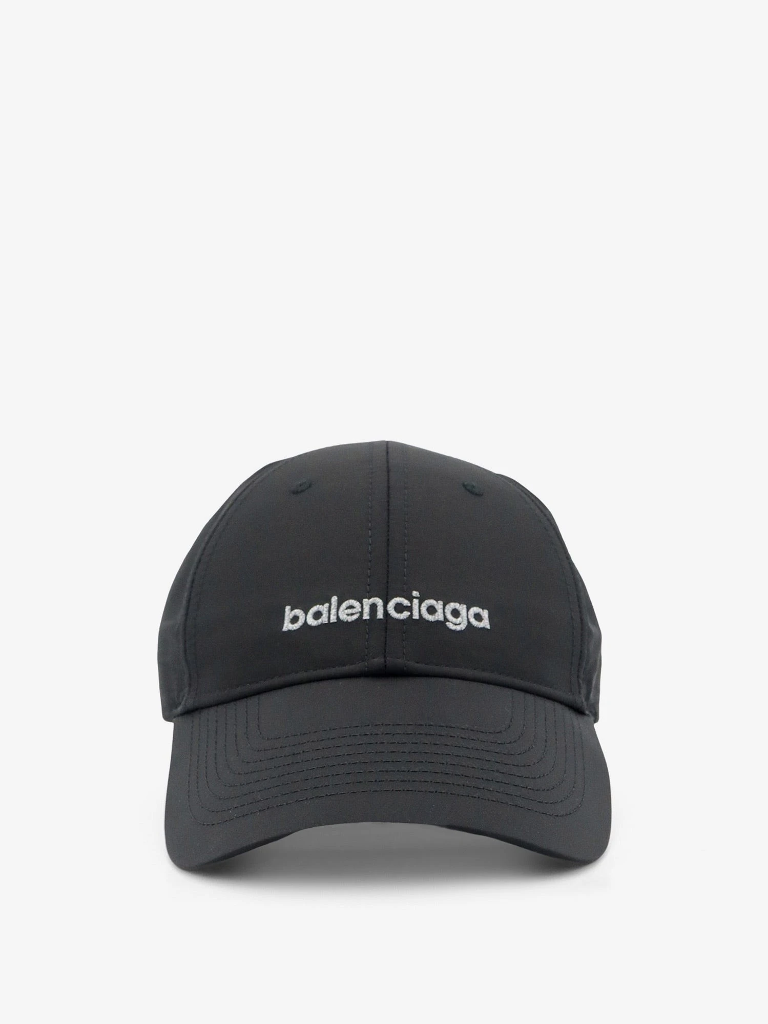 Techwear technical fabric hat with embroidered lettering logo.webp
