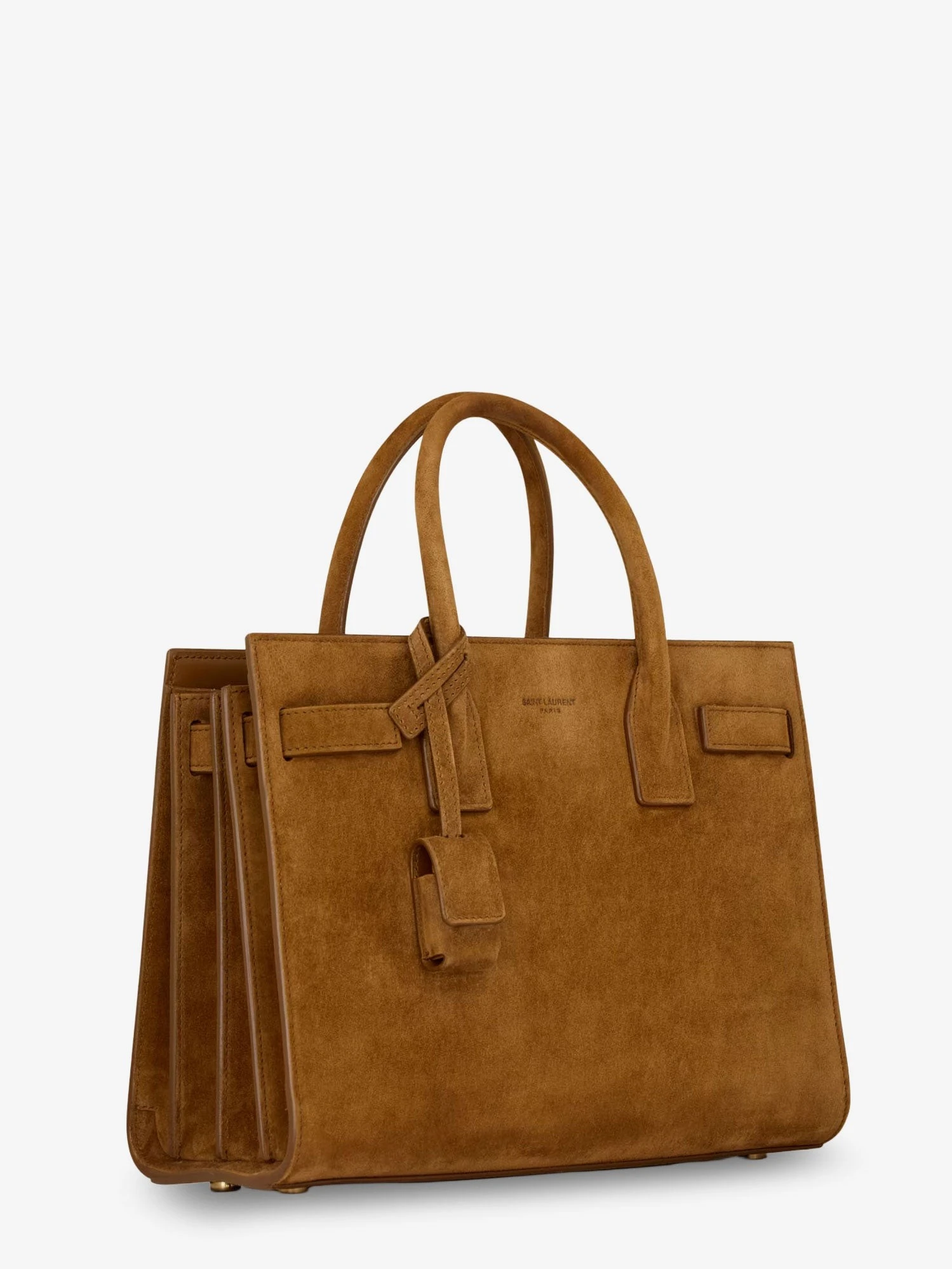 Sac de Jour Baby suede handbag.webp