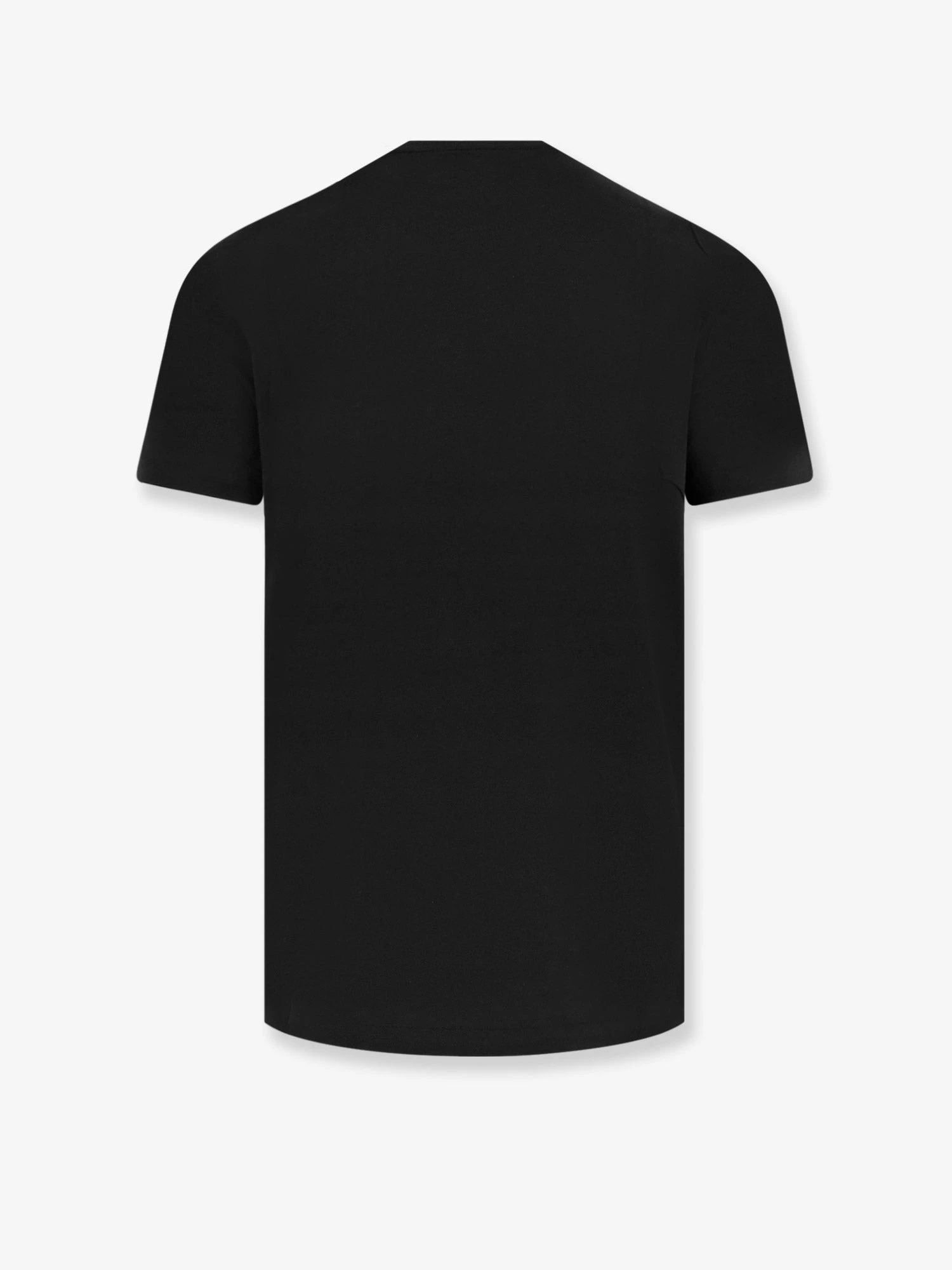 Cotton T-shirt with embroidered logo on the front.webp