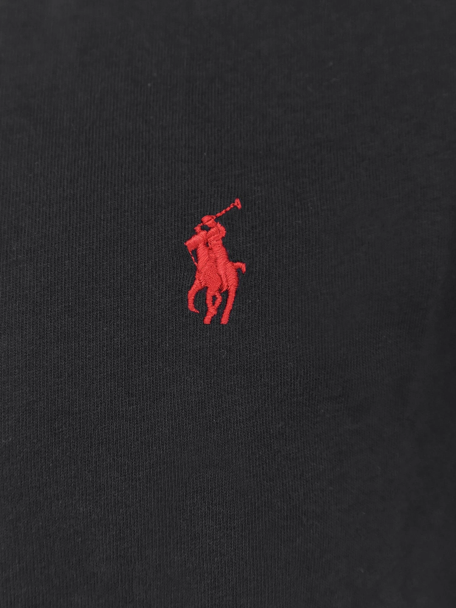 Cotton T-shirt with embroidered logo on the front.webp