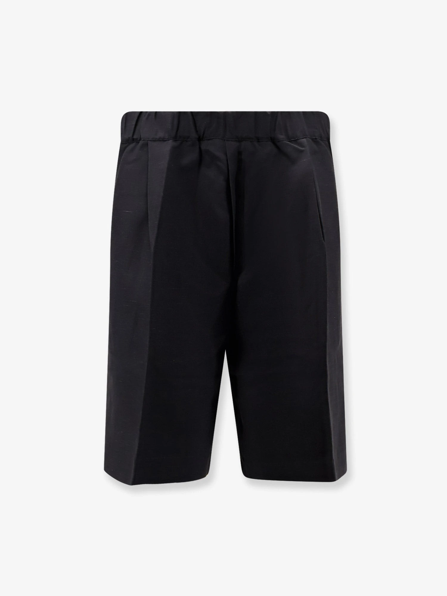 Viscose and linen bermuda shorts.webp