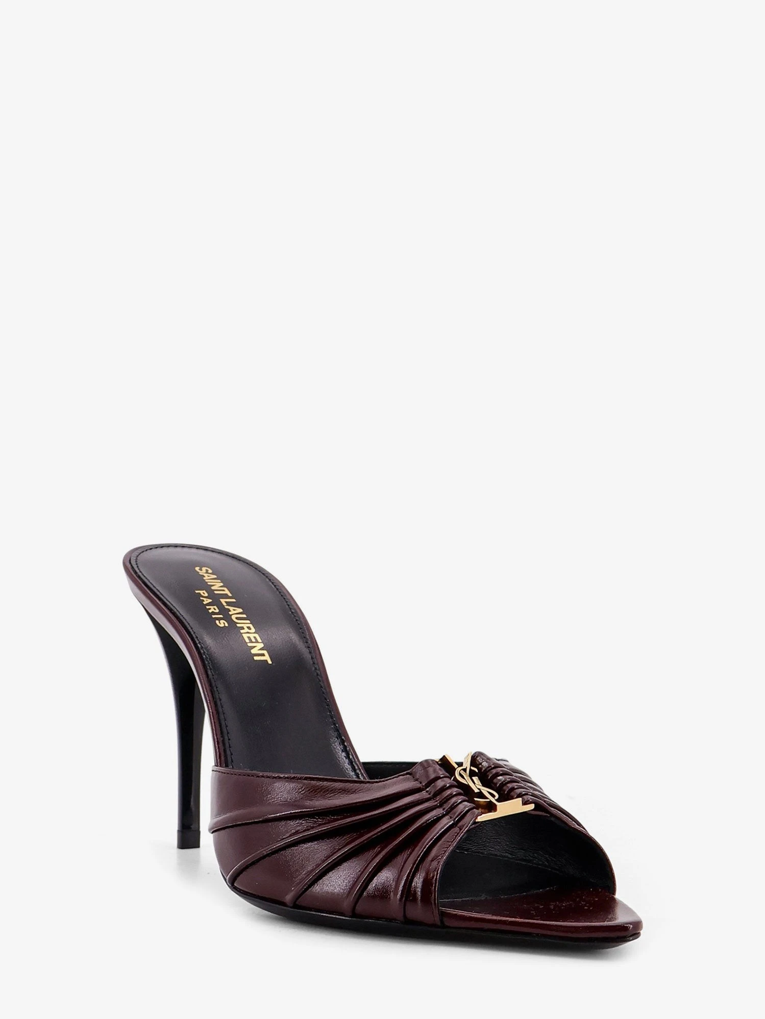 Babylone 90 bordeaux leather sandals.webp