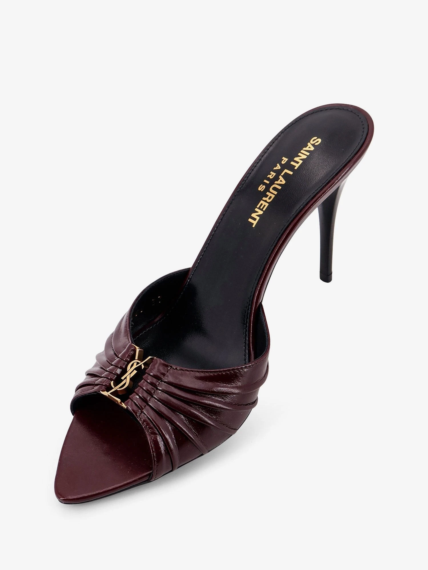Babylone 90 bordeaux leather sandals.webp