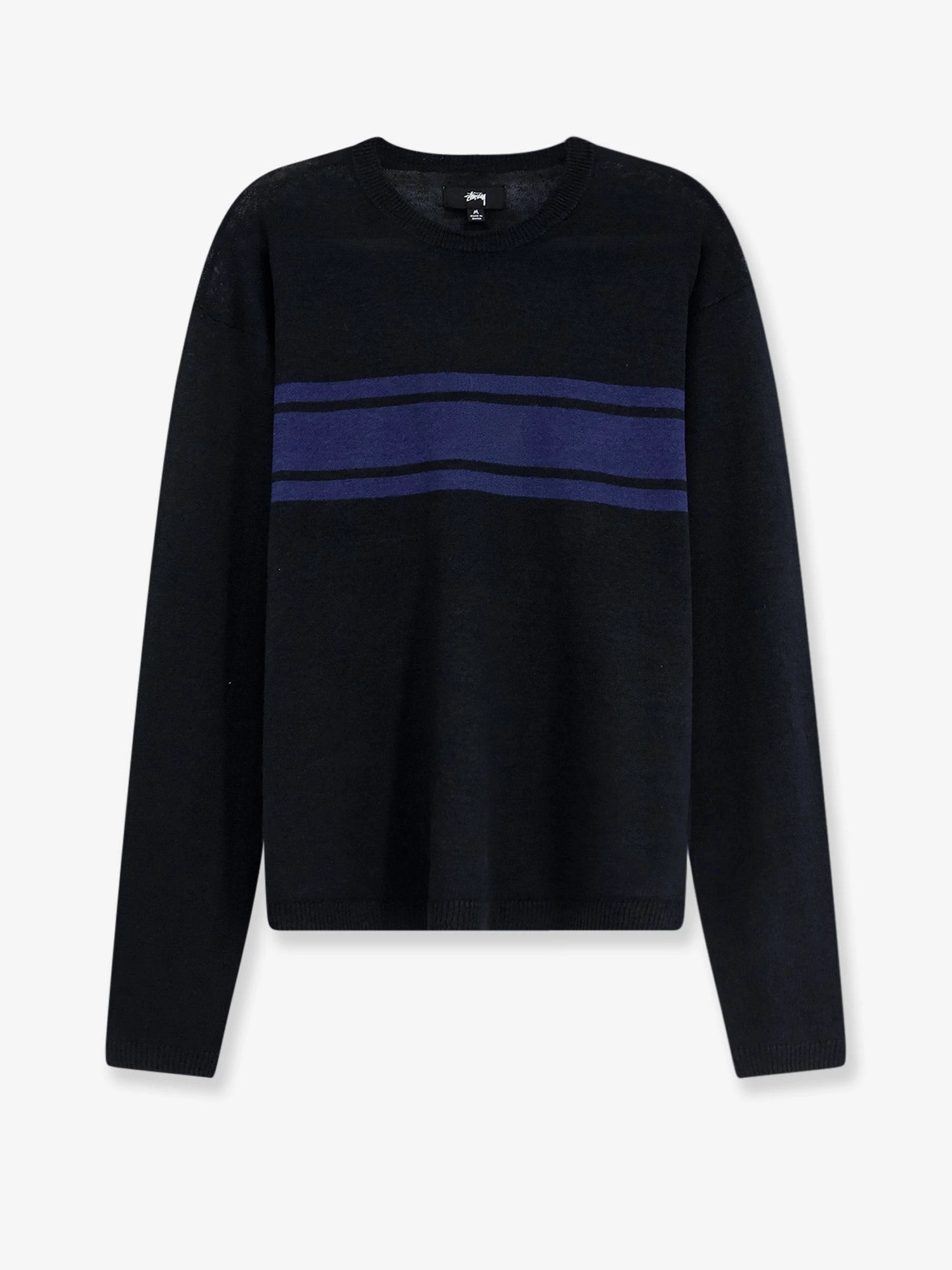 Striped cotton and linen sweater.webp