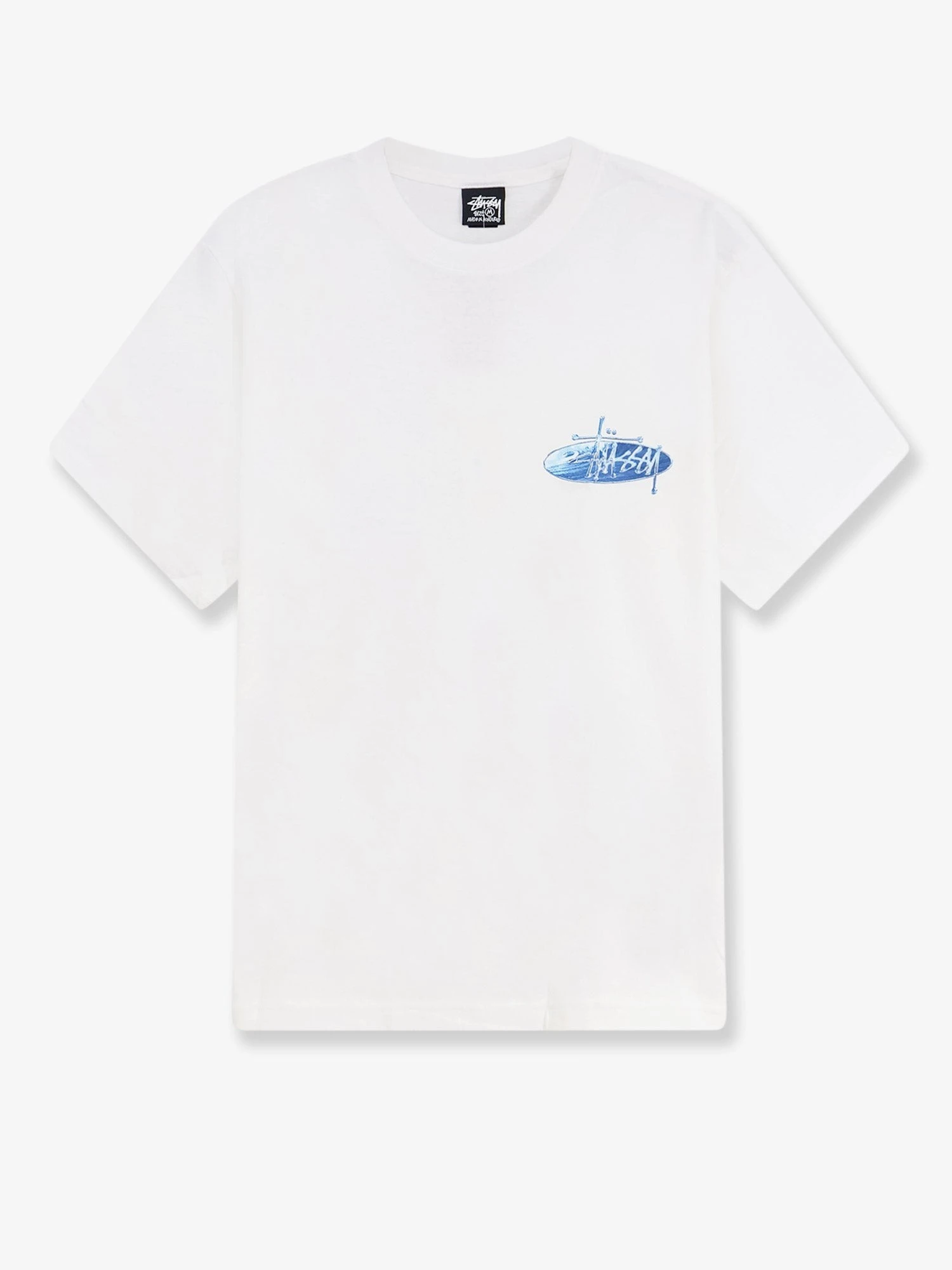 Wave Oval cotton t-shirt.webp
